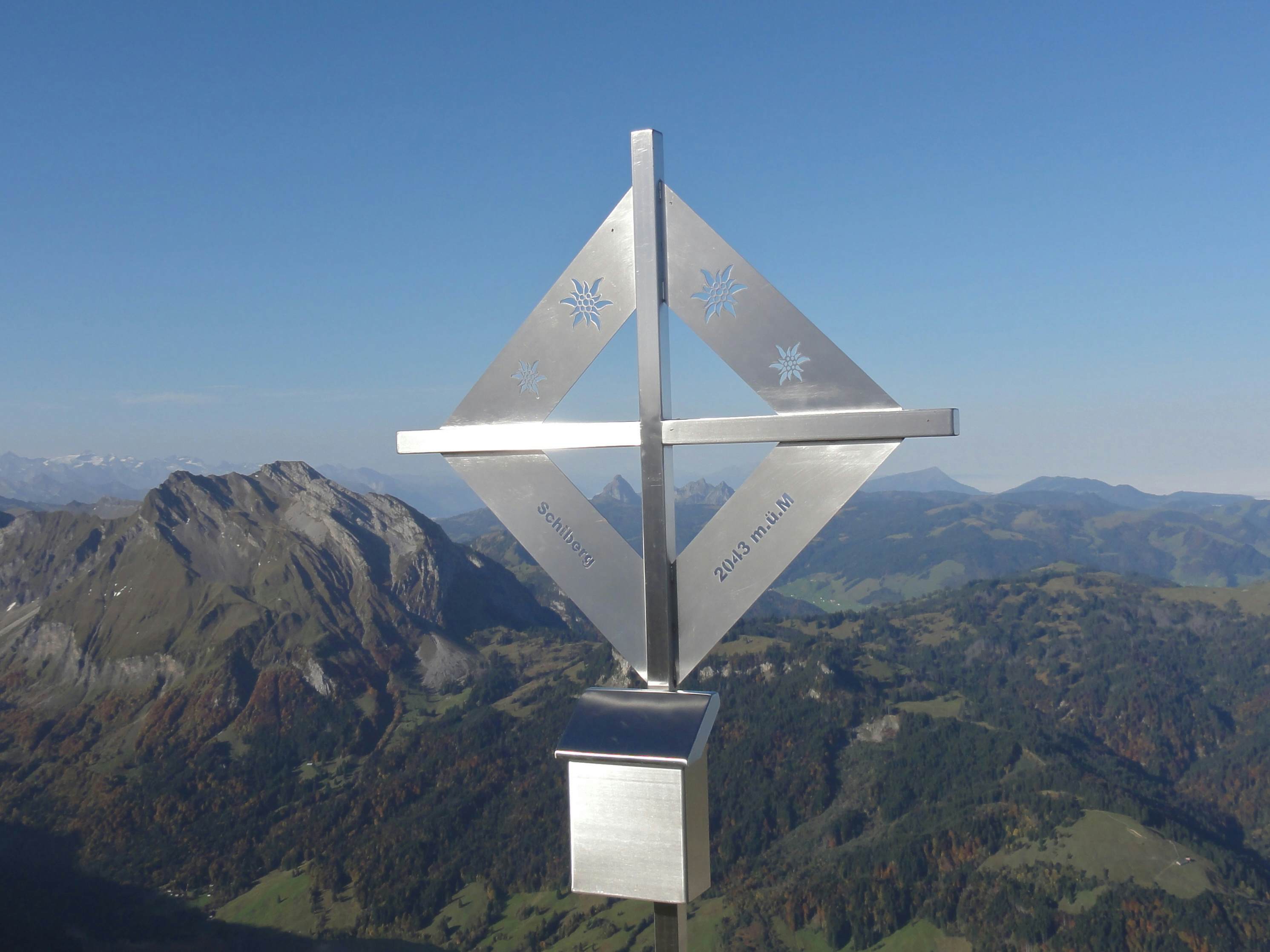 Gipfelkreuz Schiberg