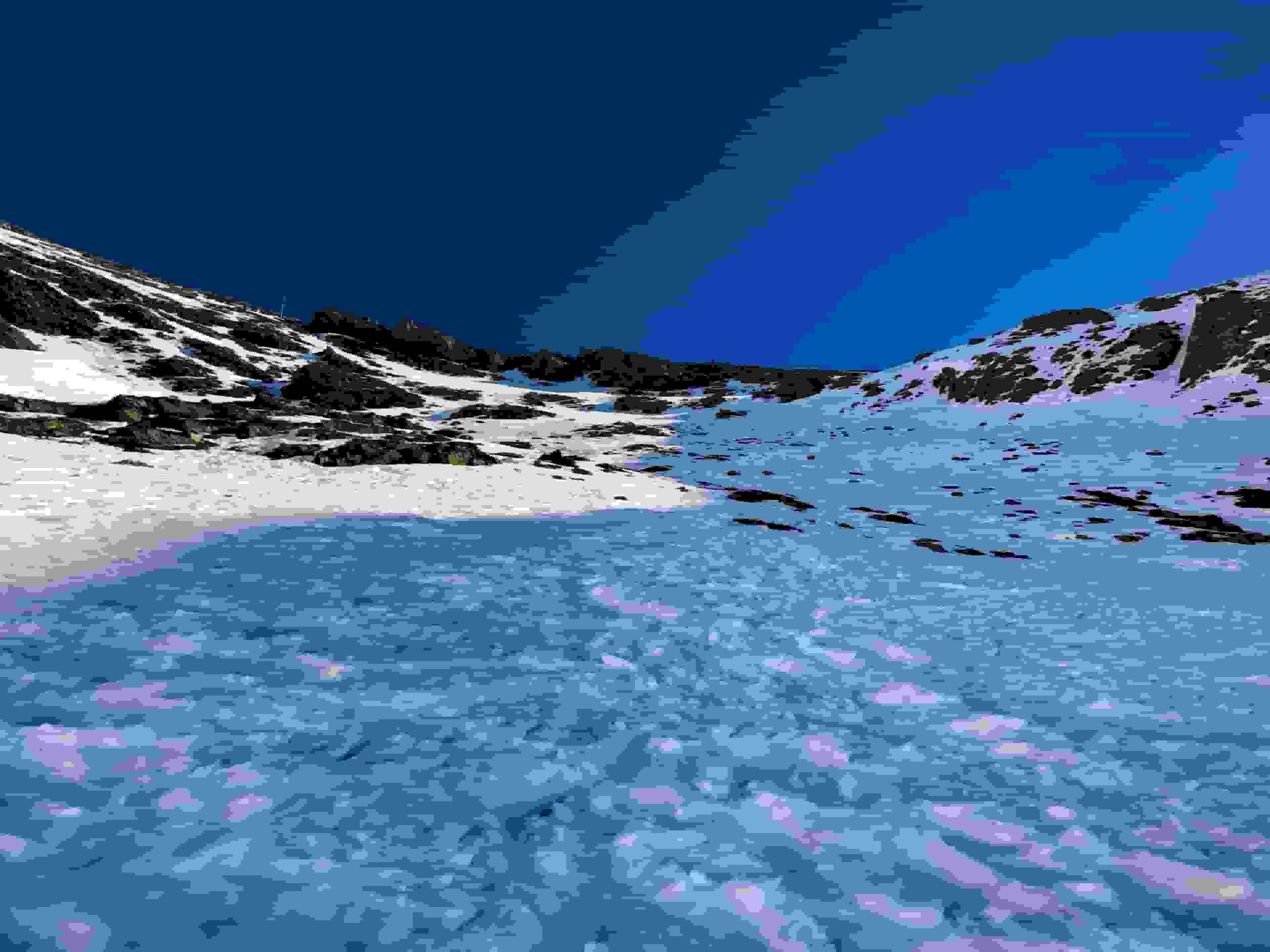 Aufstieg durch die Grossi Chrinne