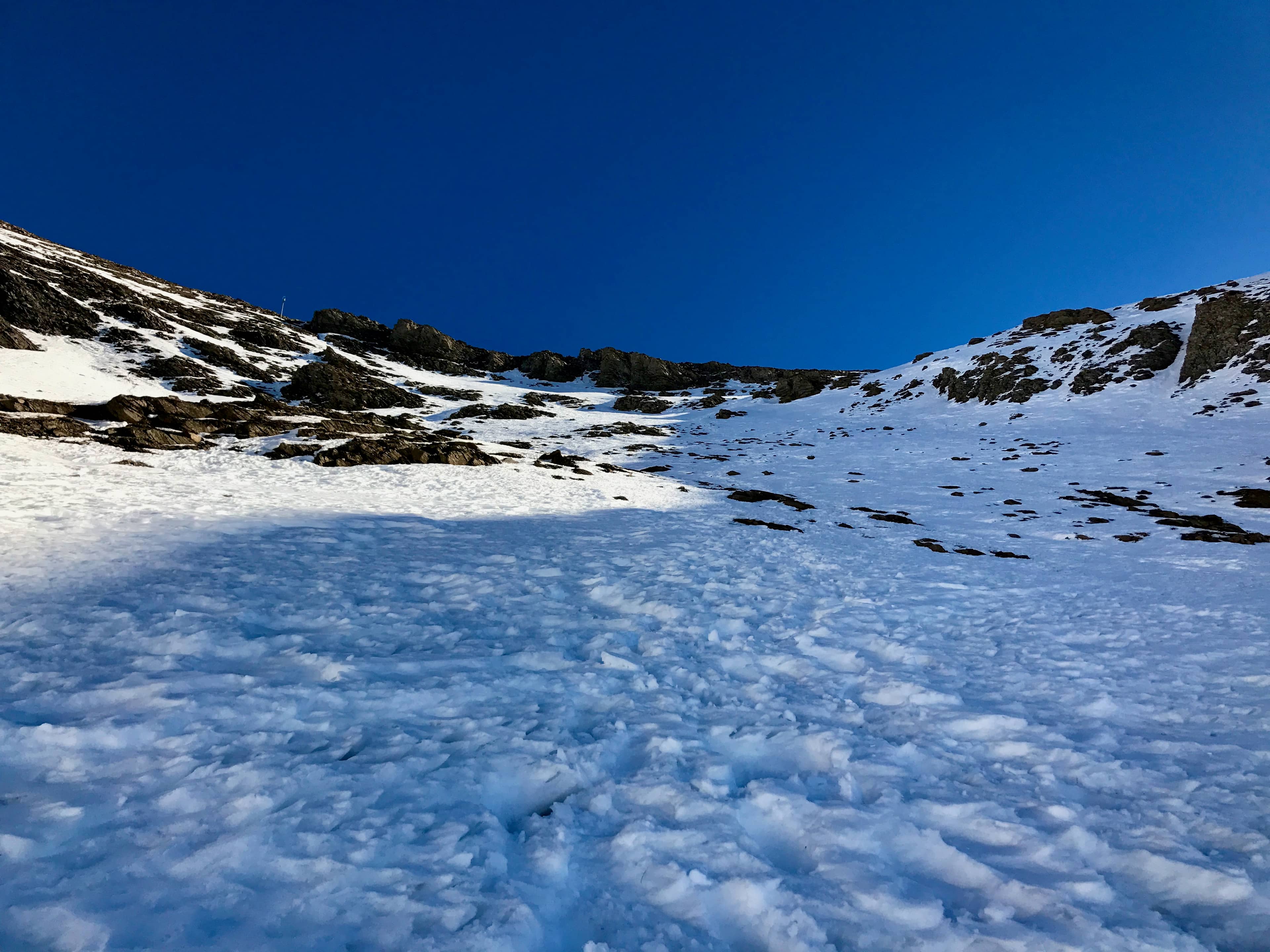 Aufstieg durch die Grossi Chrinne