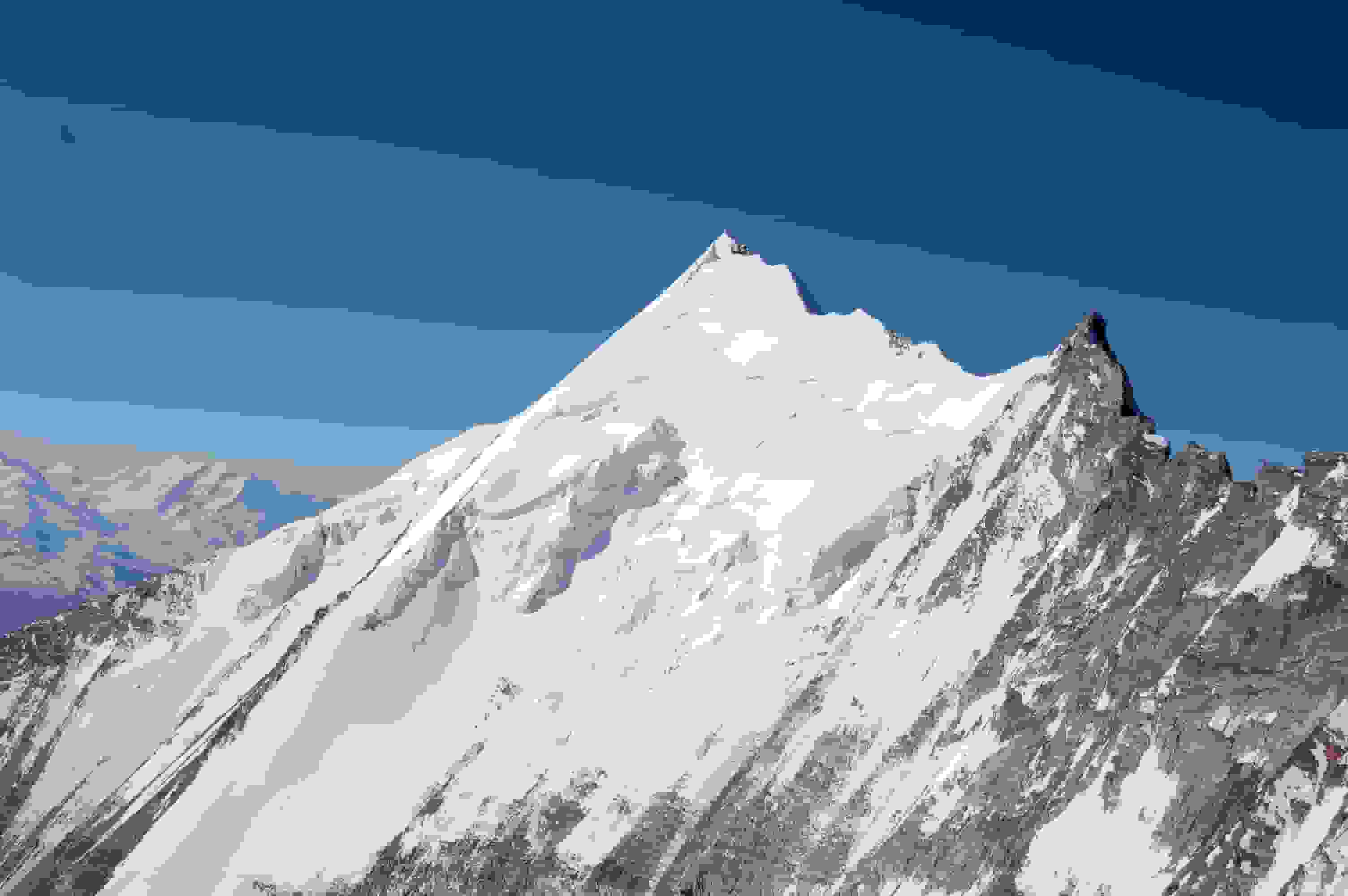 Beeindruckend: Weisshorn Nordgrat