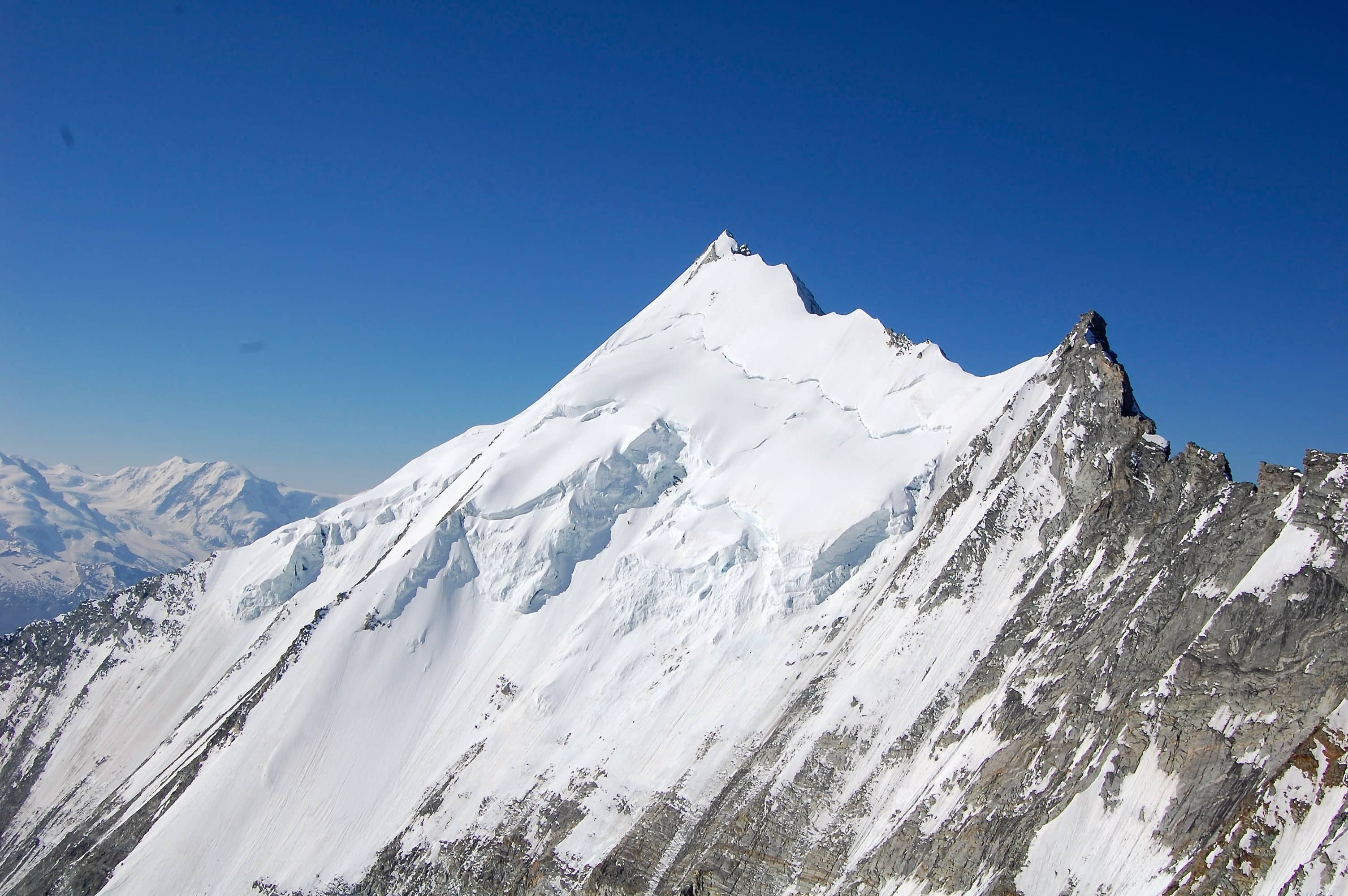 Beeindruckend: Weisshorn Nordgrat