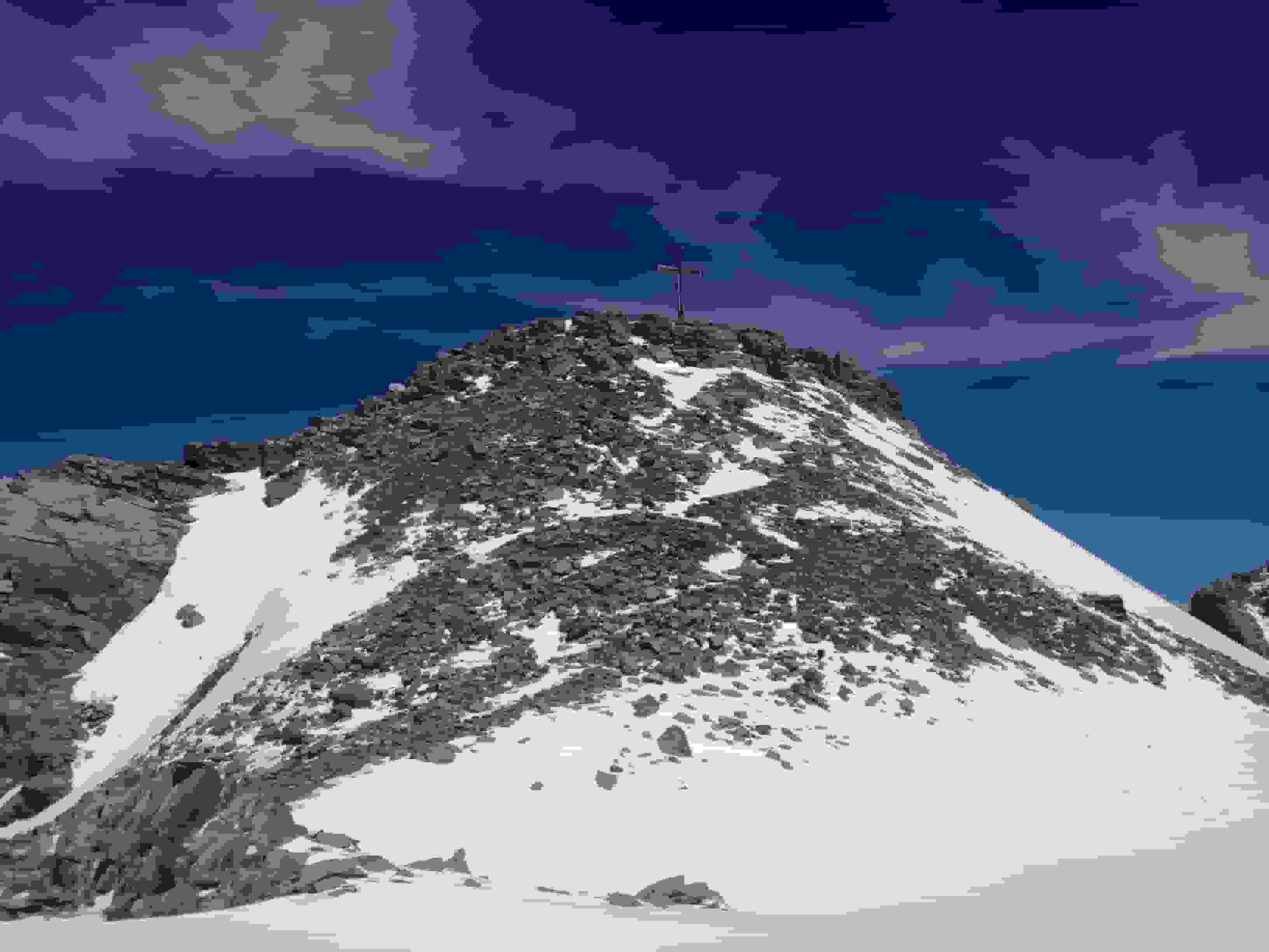 Die letzten Meter zum Gipfel