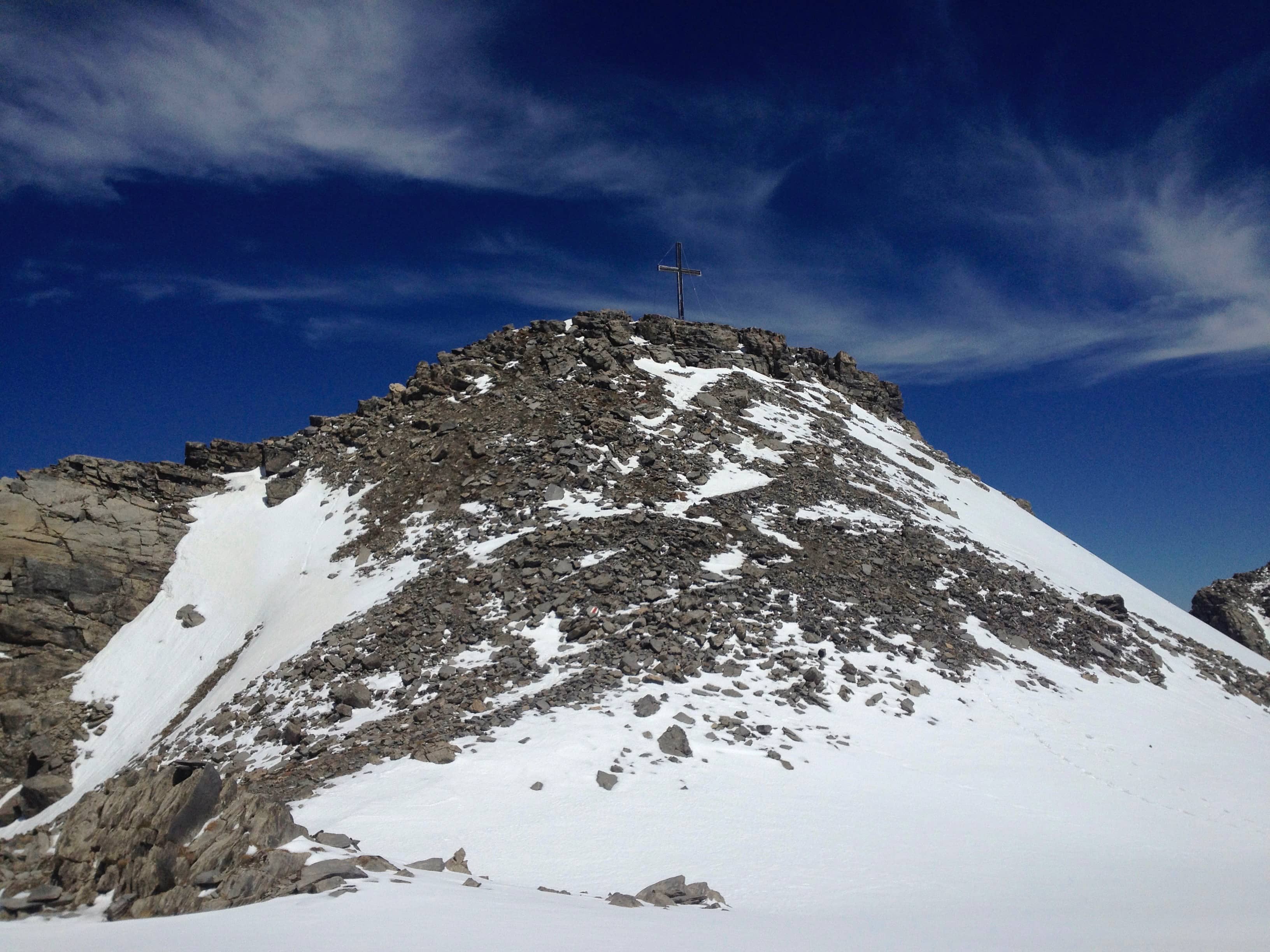 Die letzten Meter zum Gipfel