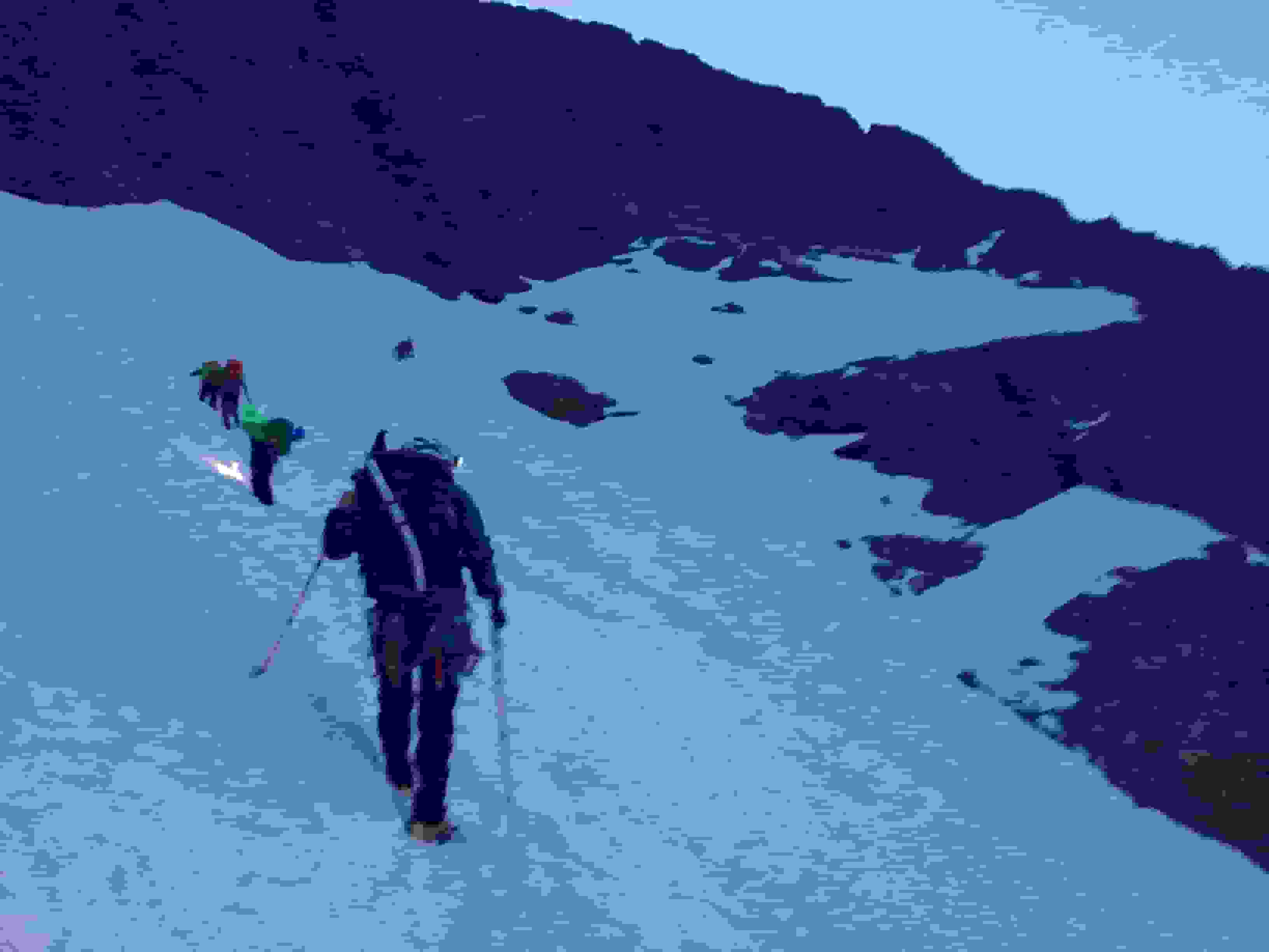 Querung zum Frühstücksplatz