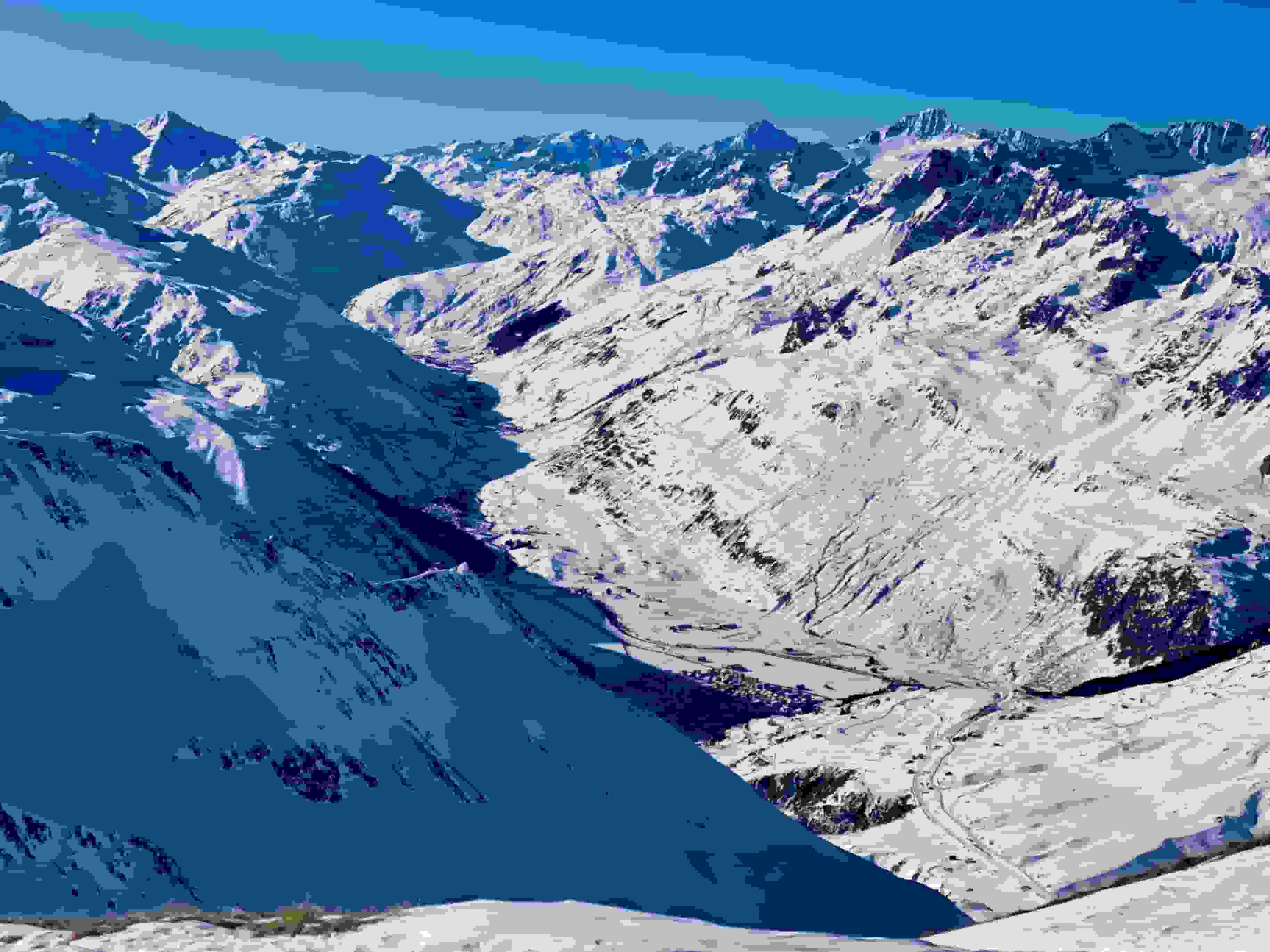 Aussicht über das Urserental