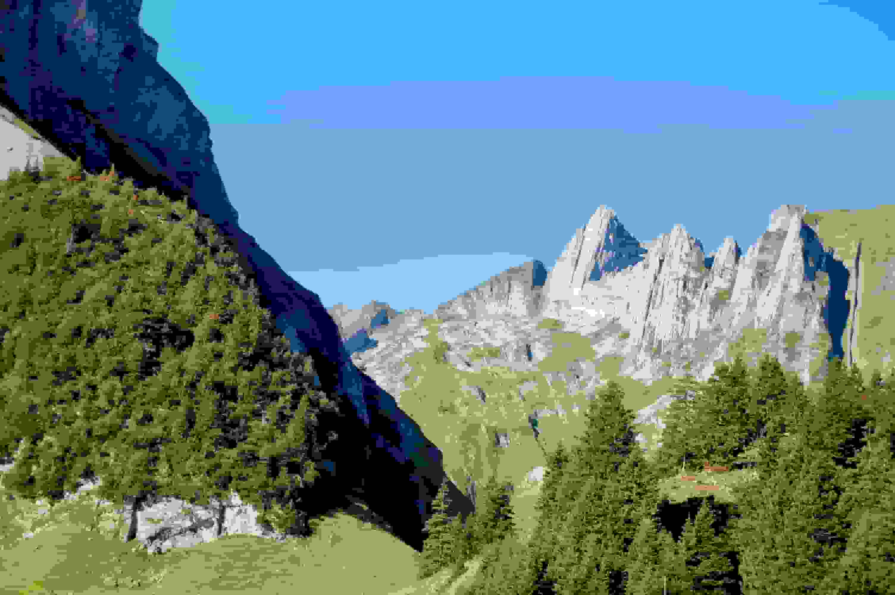 Blick zurück zum Altmann