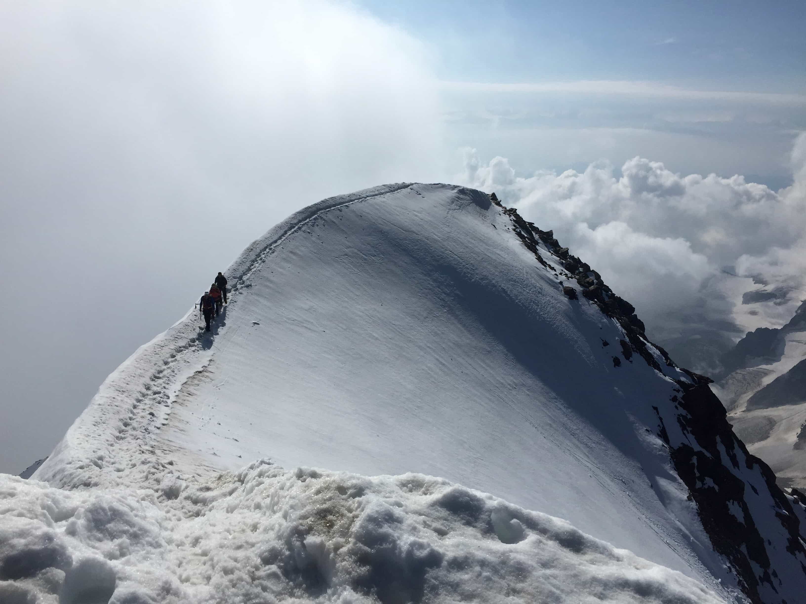 Titelbild Weissmies-Überschreitung mit Biwak