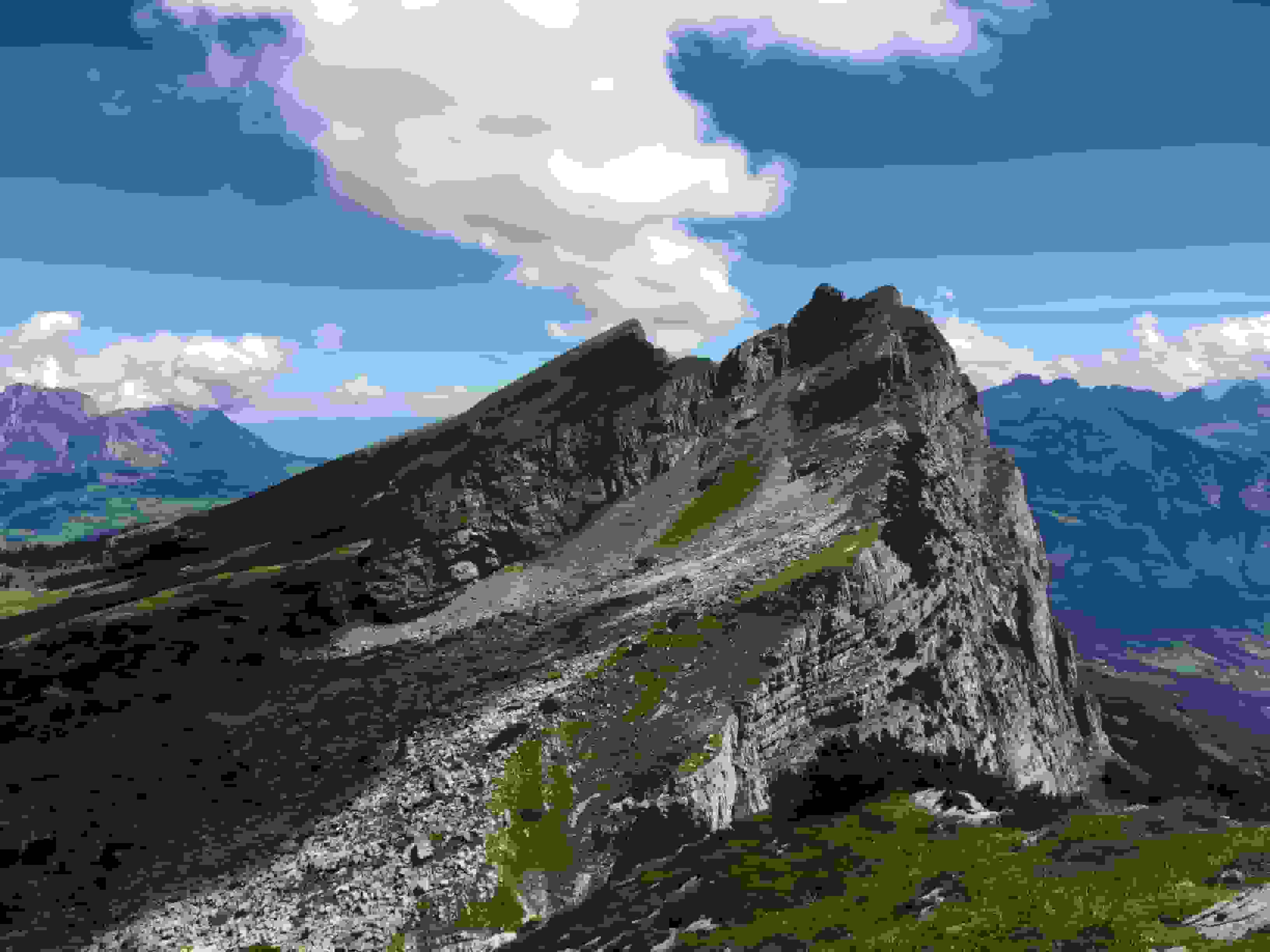 Blick zurück. Nägeliberg