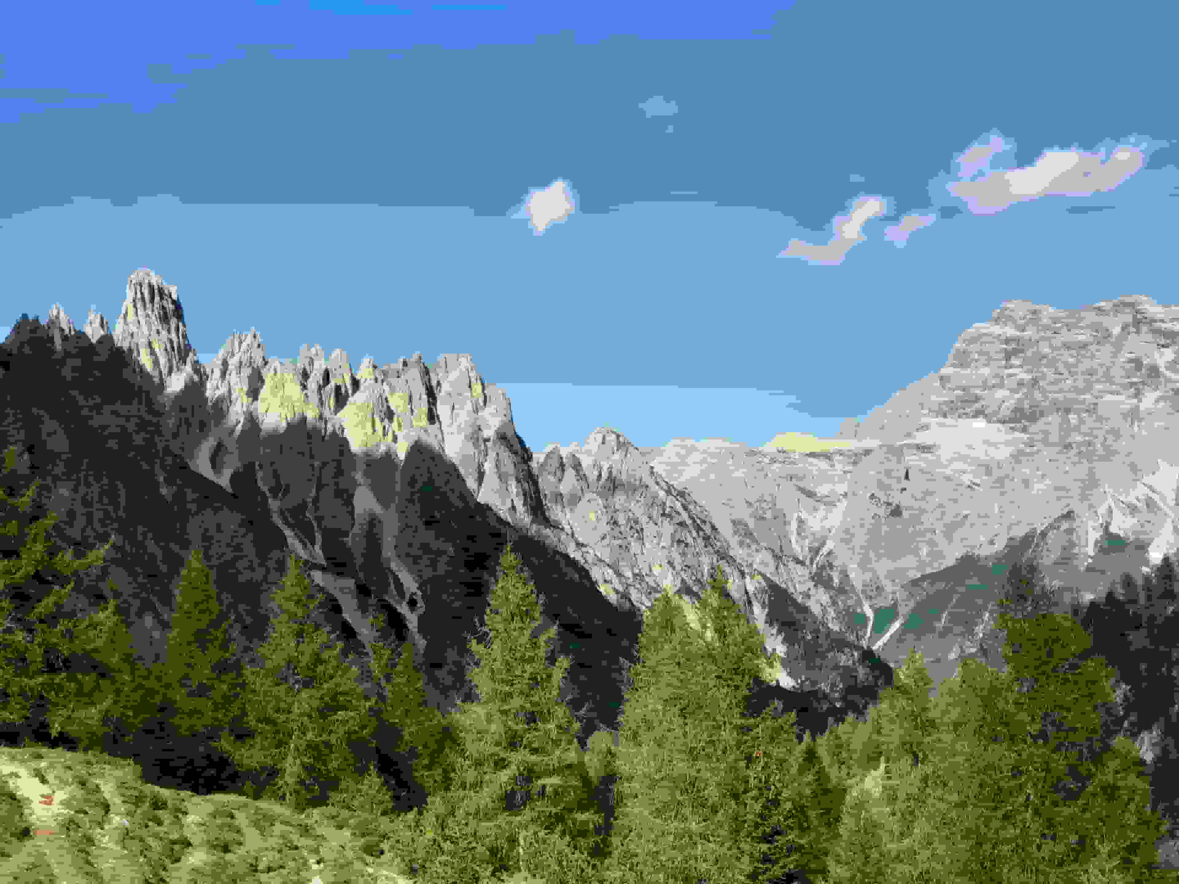 Blick in die Cadini-Gruppe