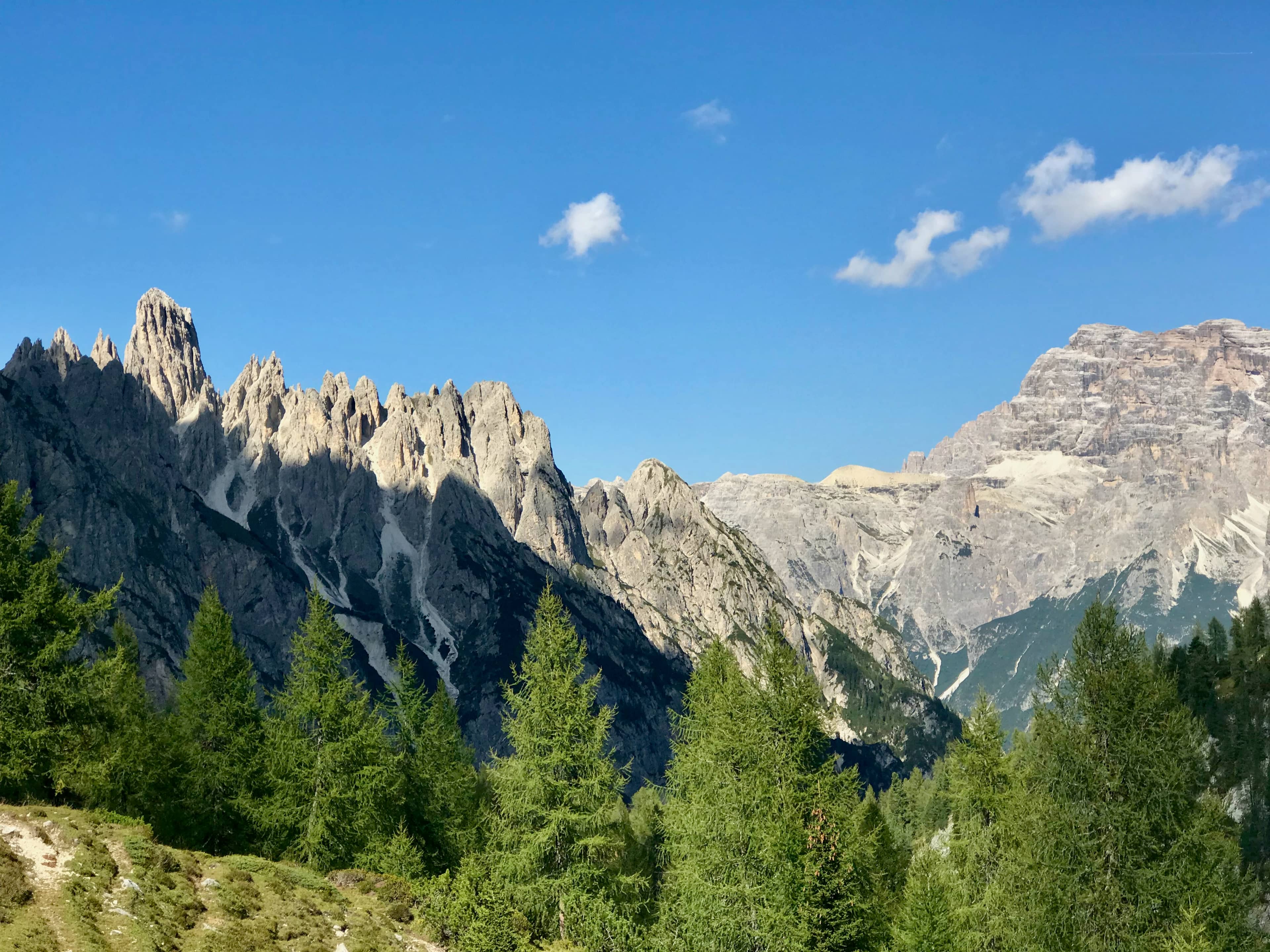 Blick in die Cadini-Gruppe