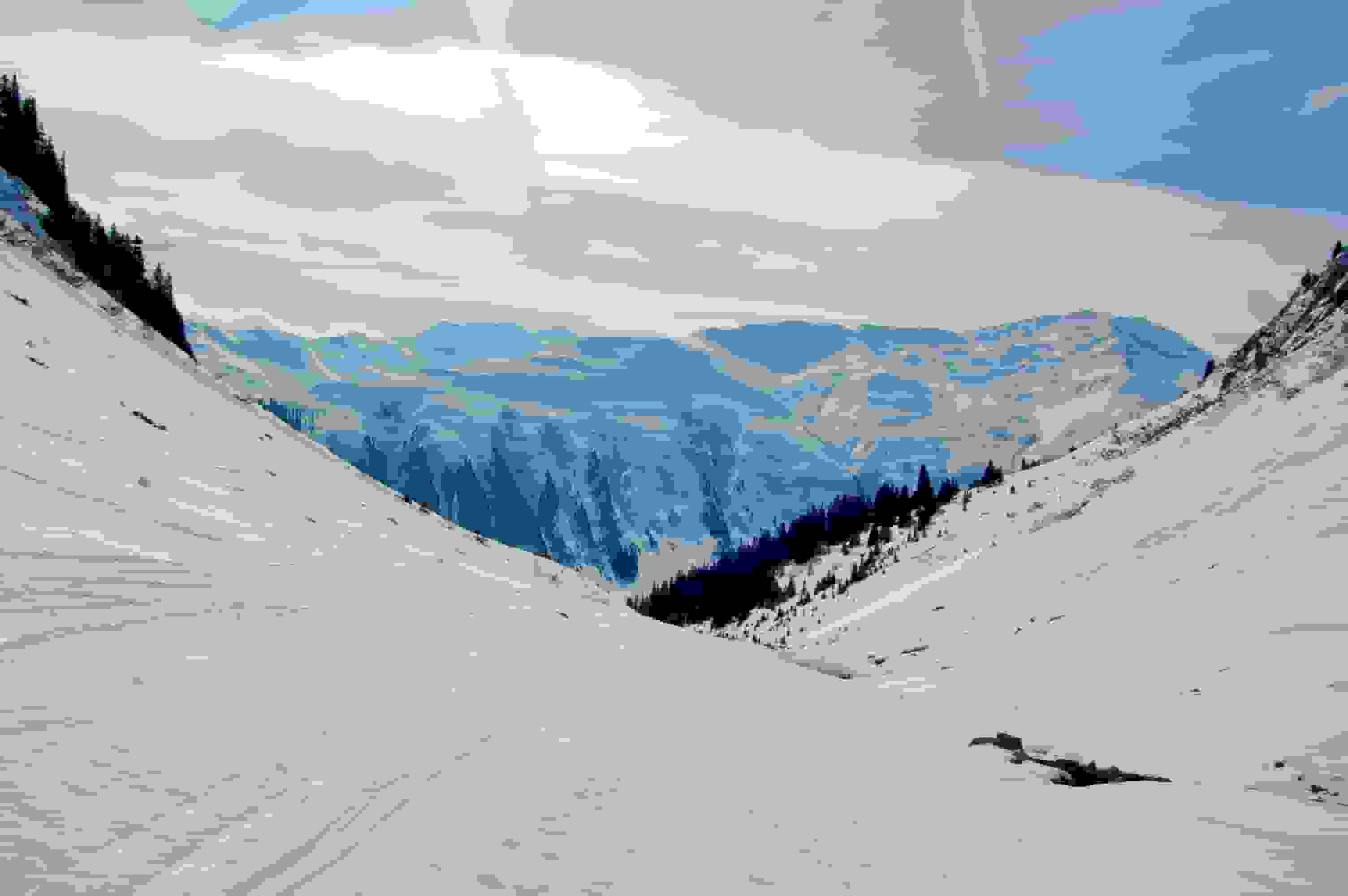 Blick zurück in die Surselva