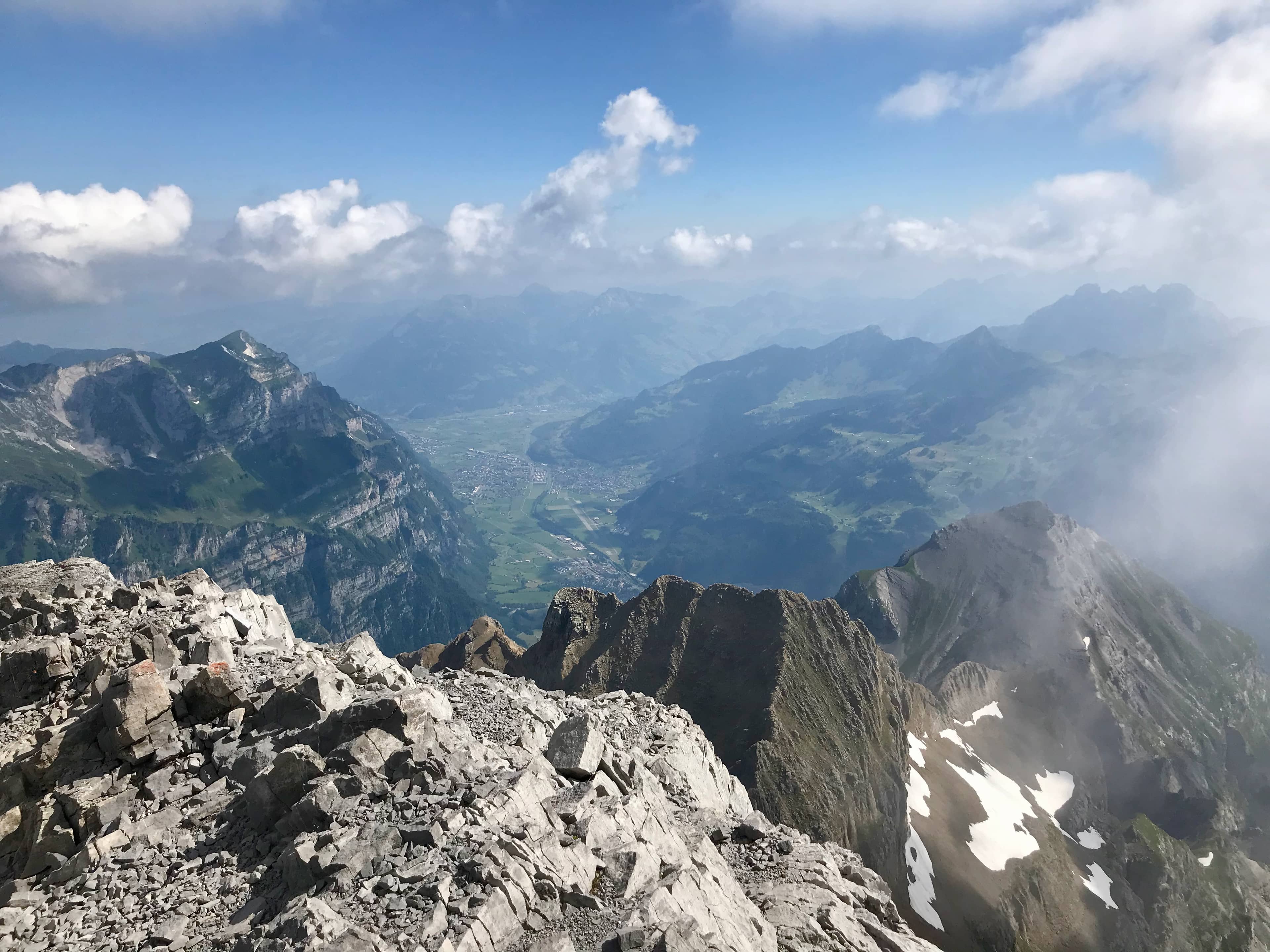 Die klassische Aussicht aus dem Zigerschlitz hinaus