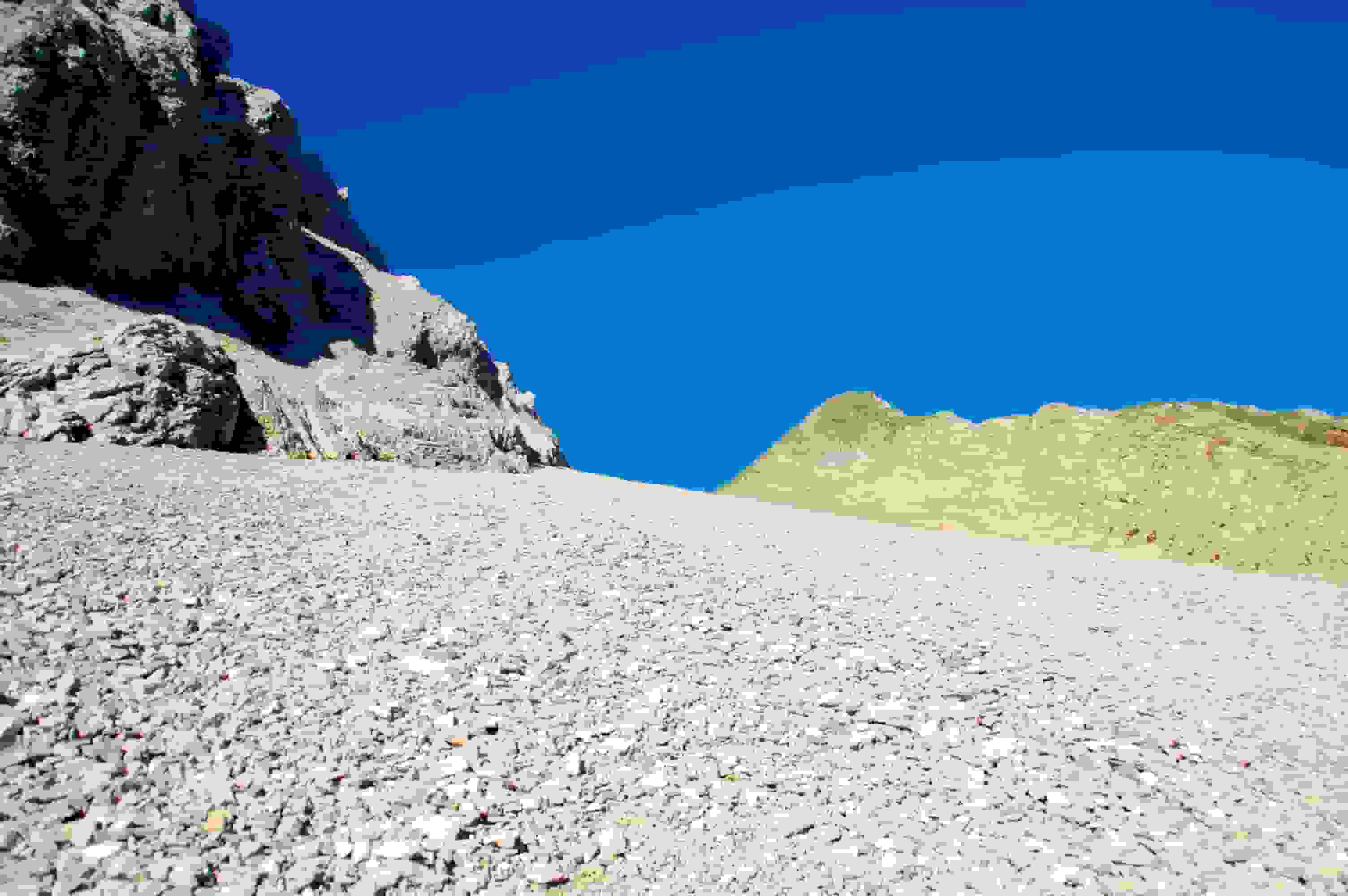 Abstieg und Querung Richtung Rässeggsattel