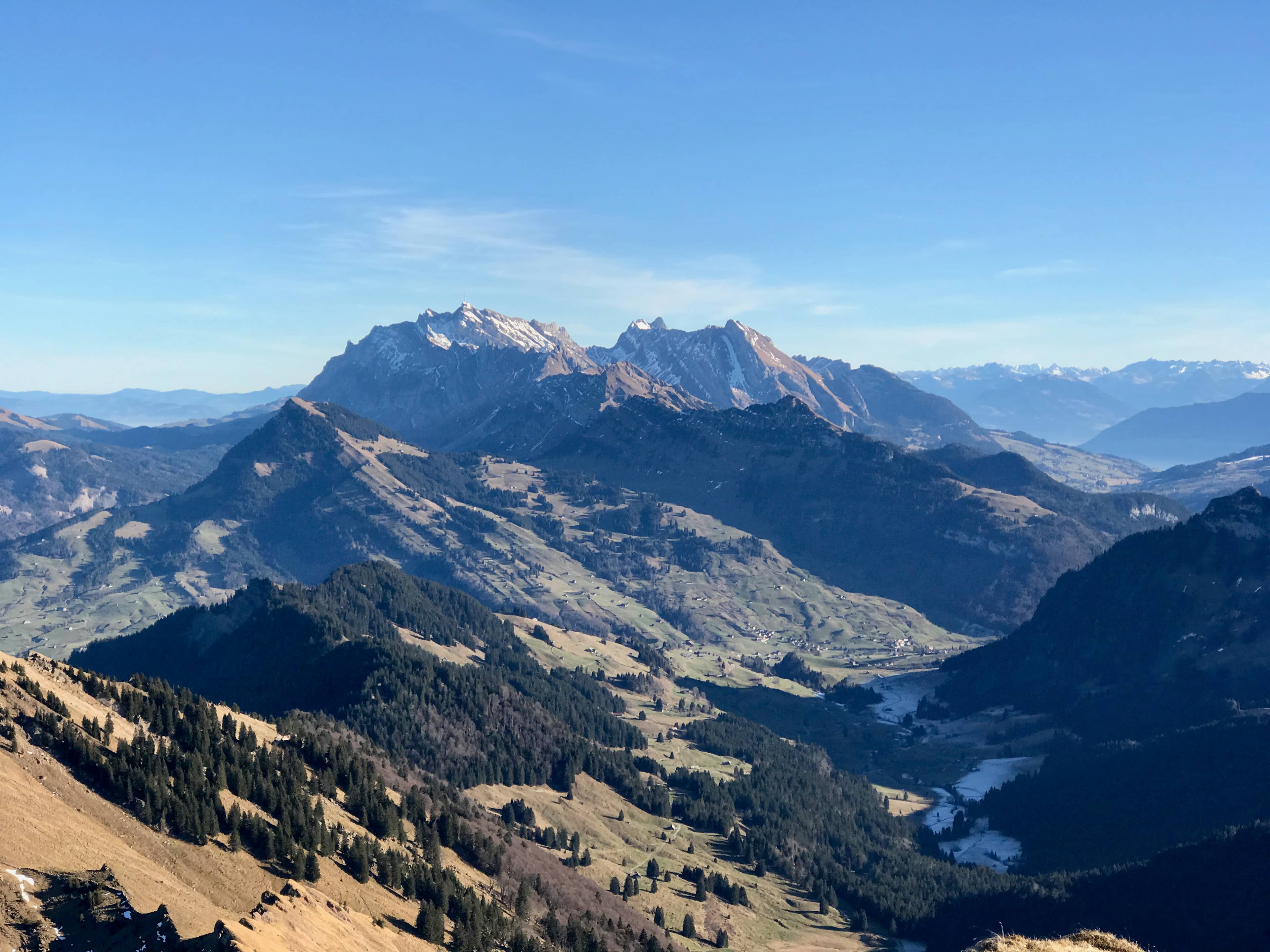 Linthebene vom Gipfel aus gesehen
