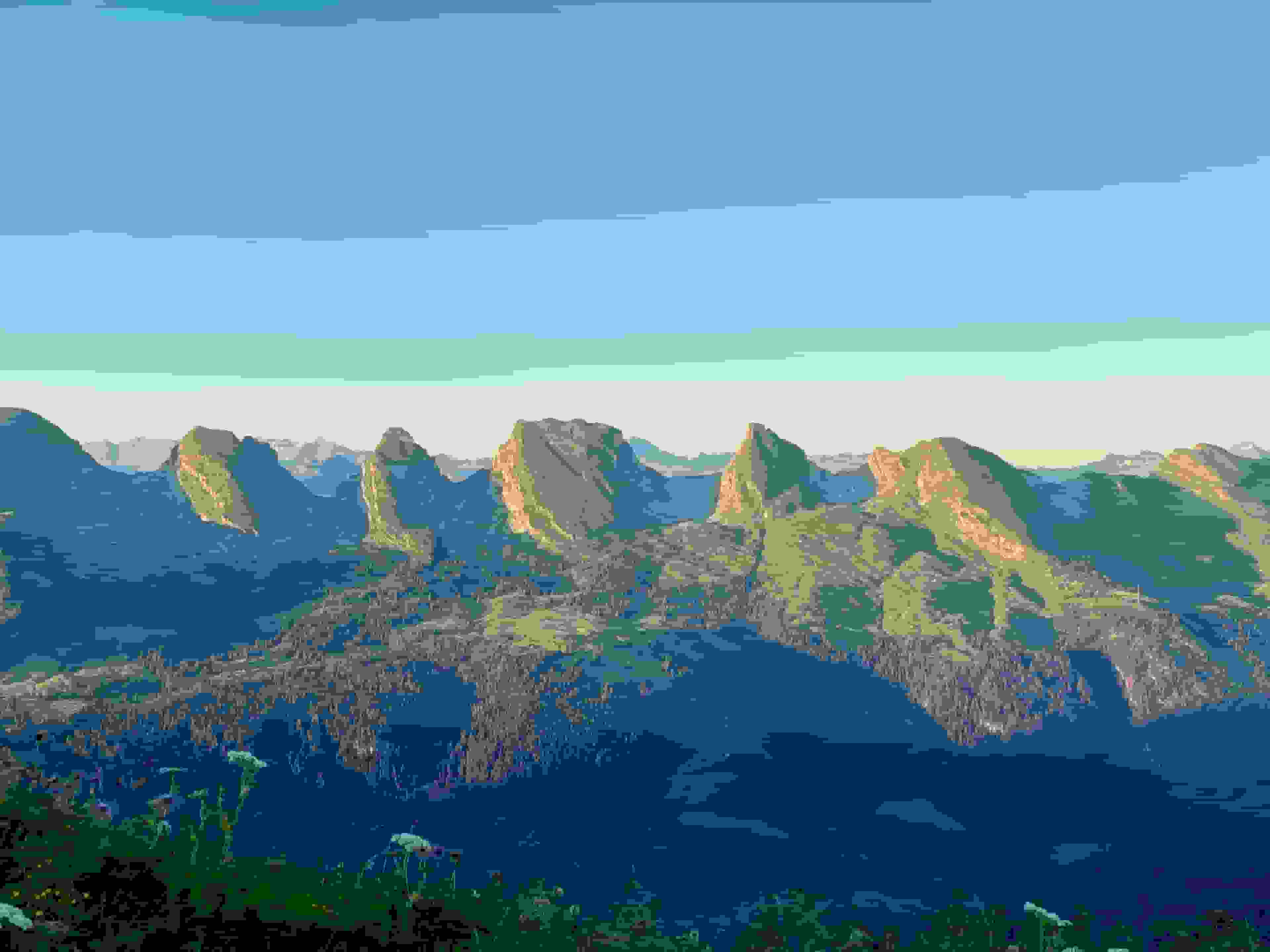 Churfirsten in der Morgensonne