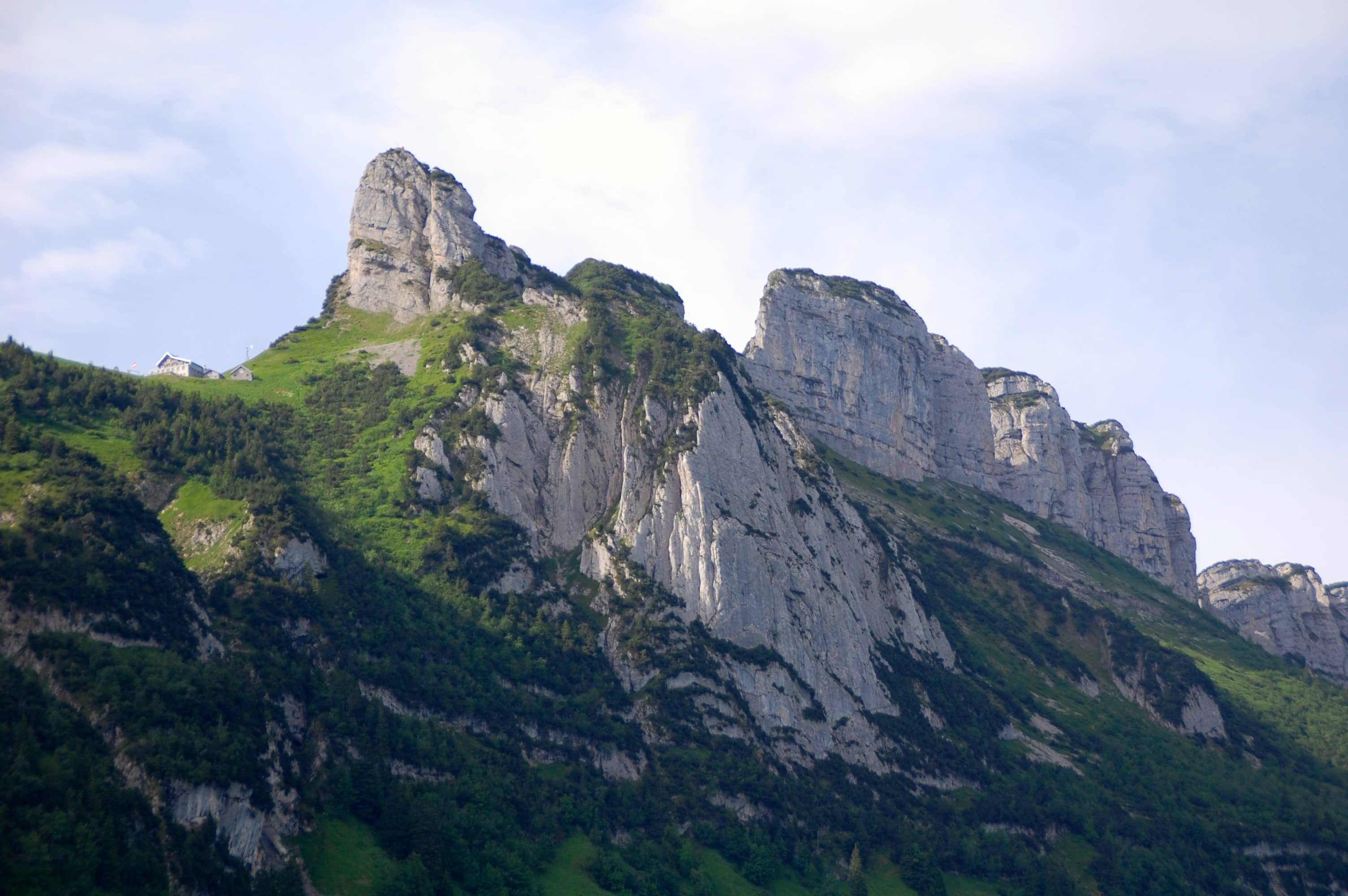 Blick zur Stauberen mit der Chanzel