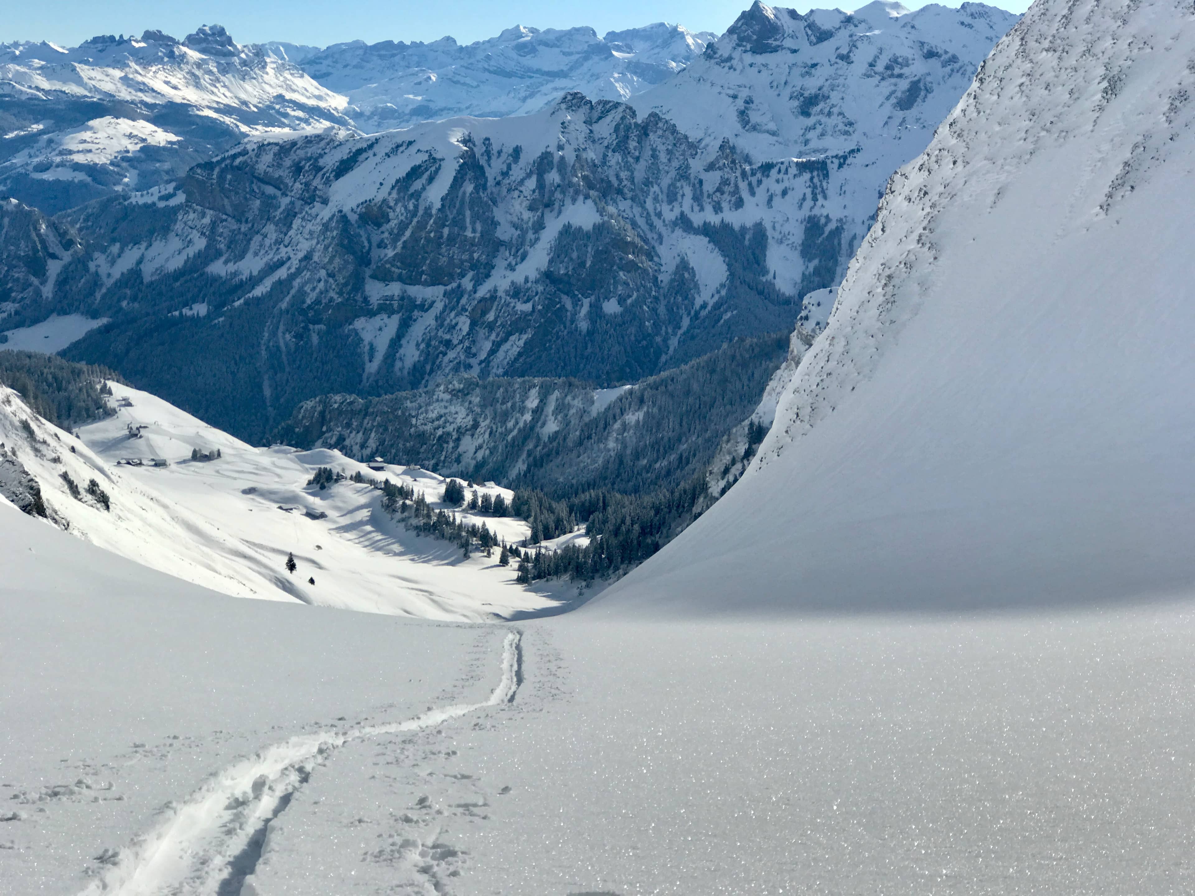 Blick zurück nach Gitschenen
