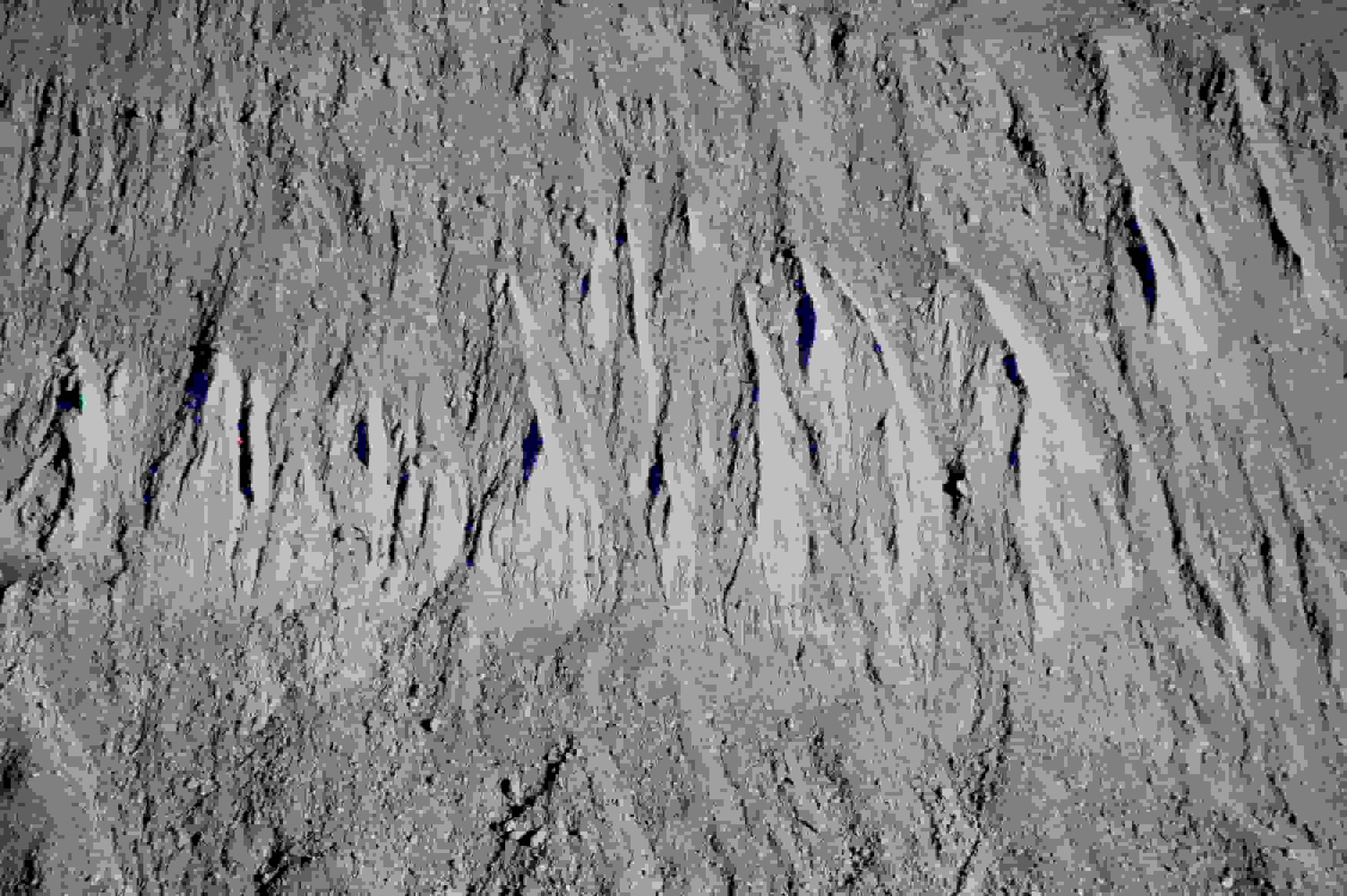 Mondlandschaft? Zoom zu den Moränen des Glacier du Brenay