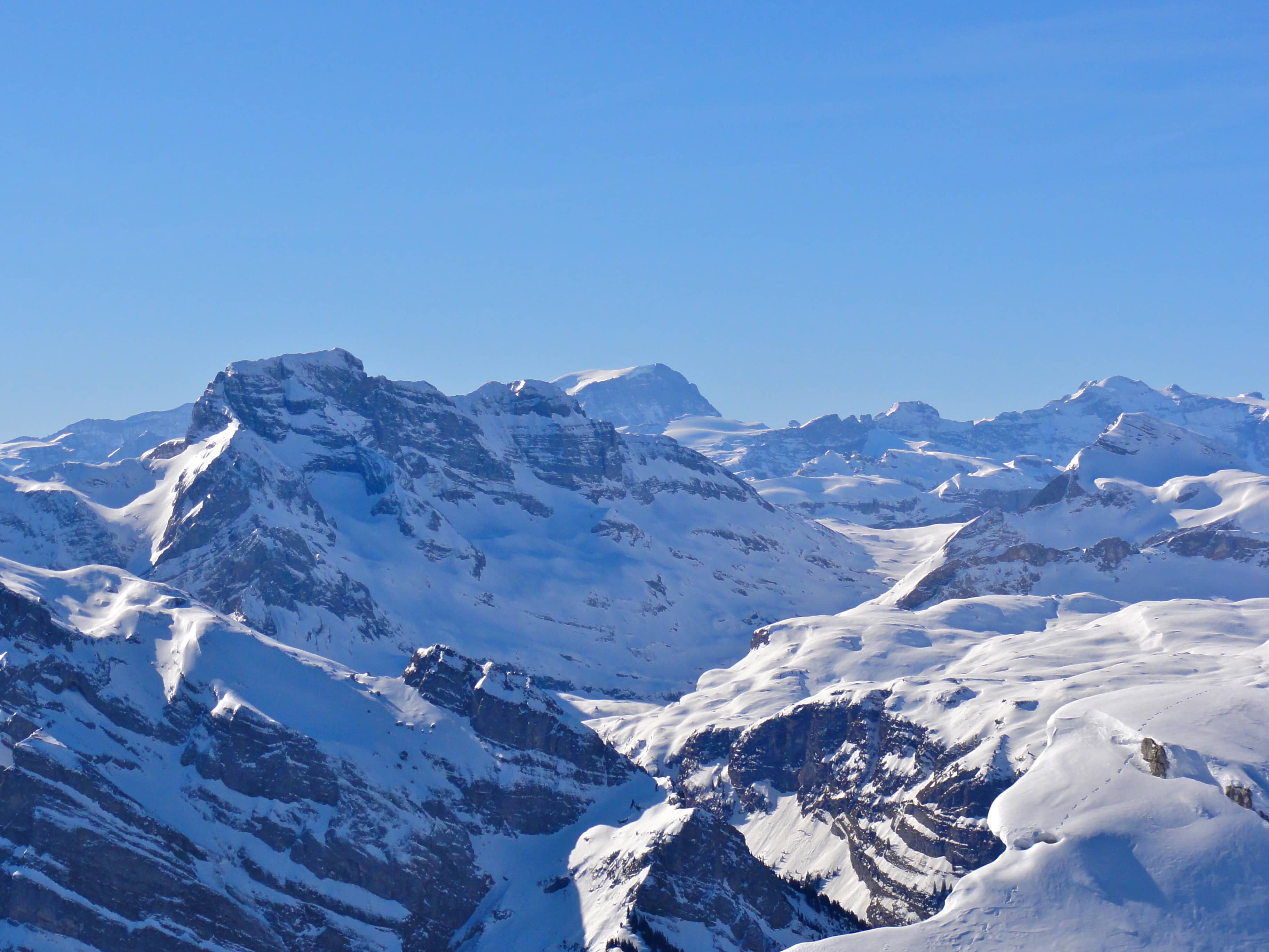 Bös Fulen, und dahinter der Tödi