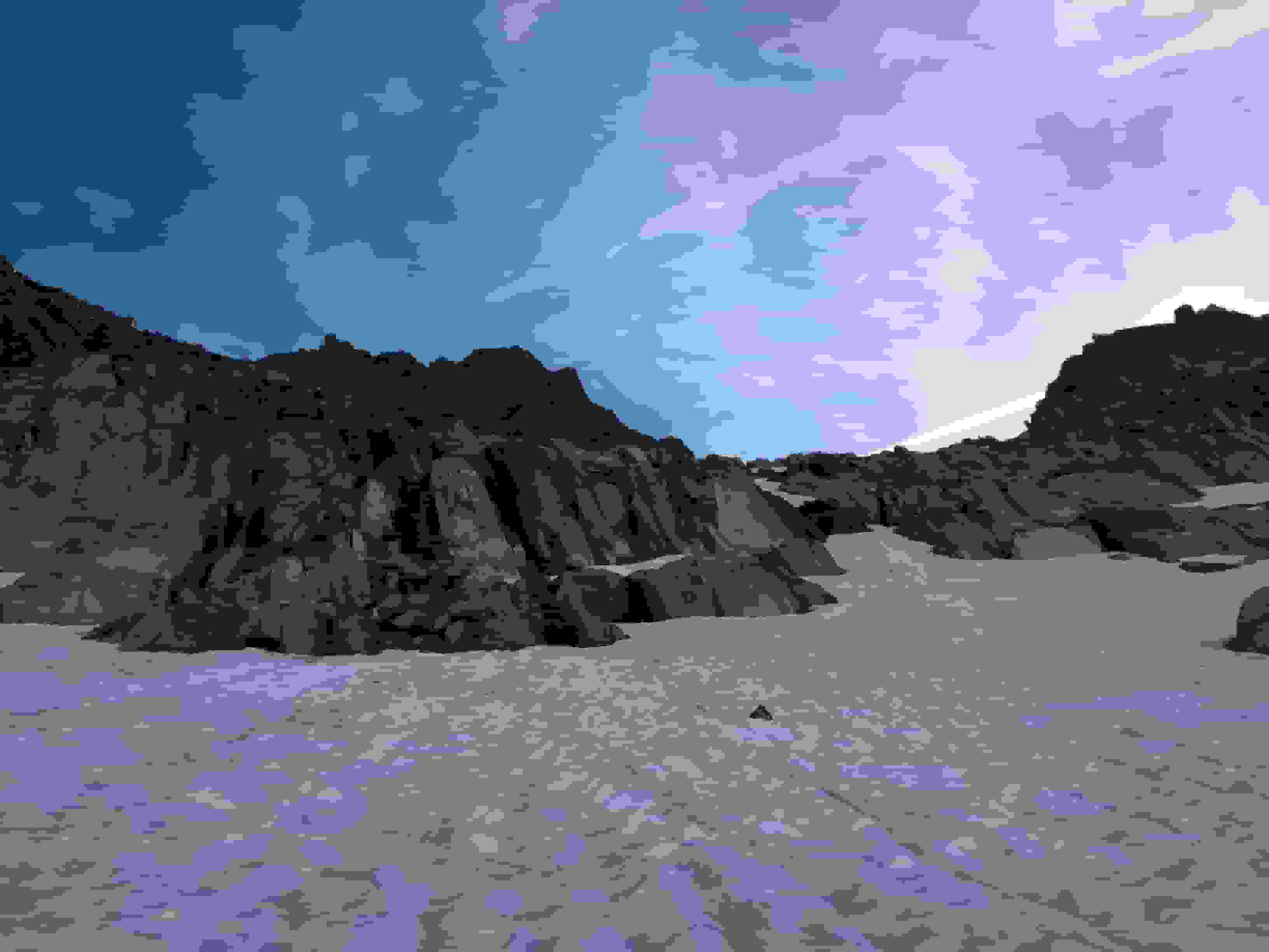 Aufstieg zum Einstieg am Südgrat