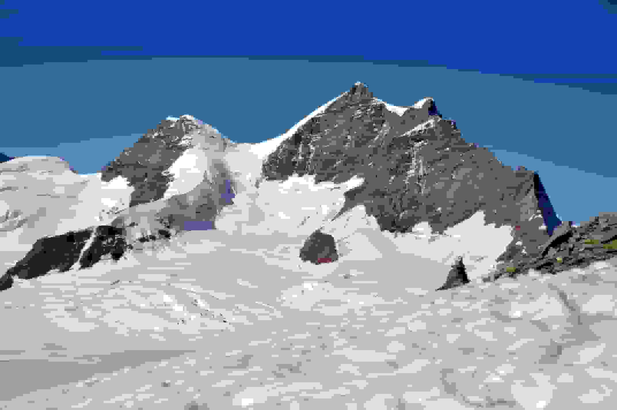 Rottalhorn und Jungfrau