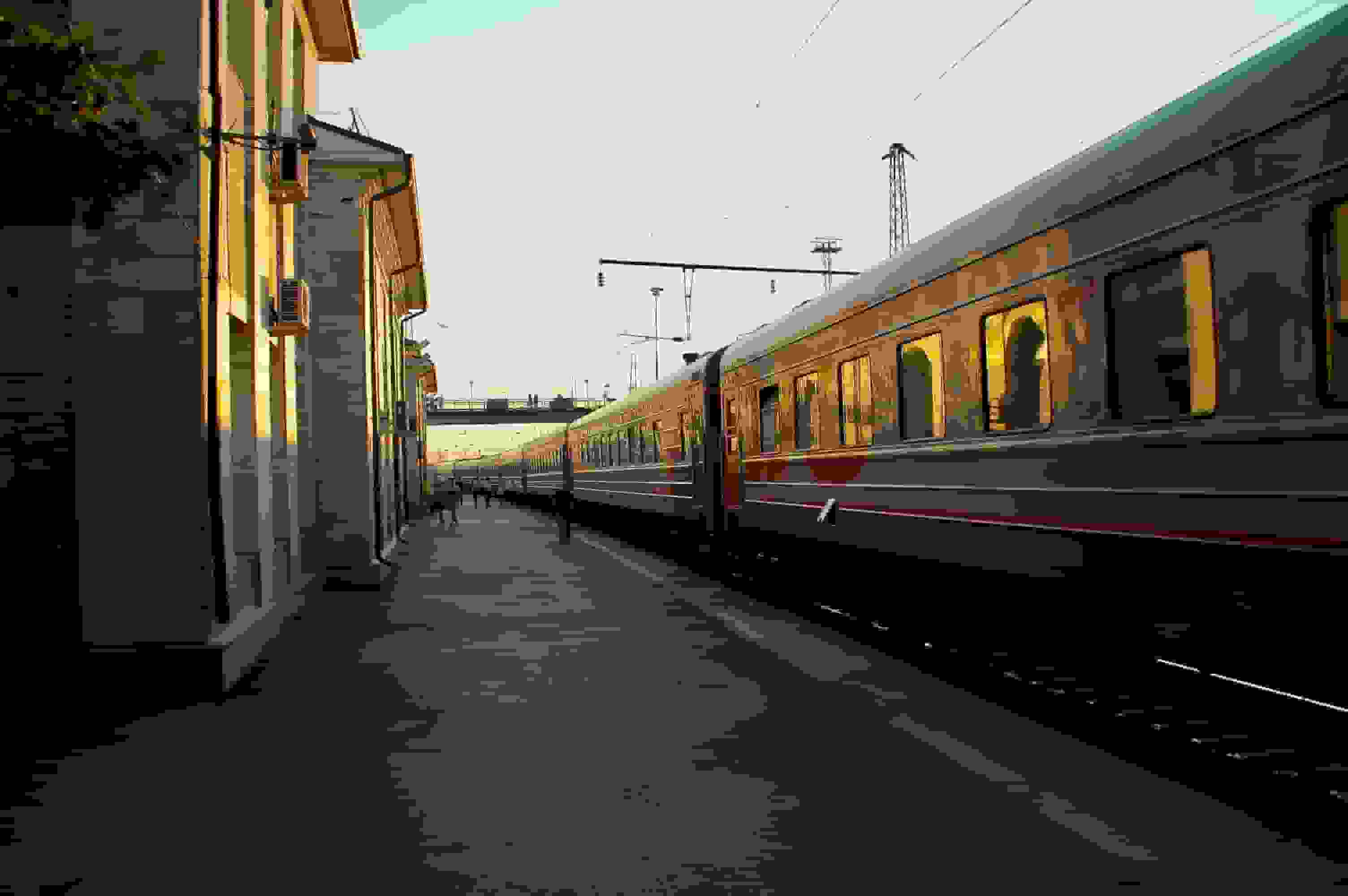 Auf einer der zahlreichen Pausen unterwegs