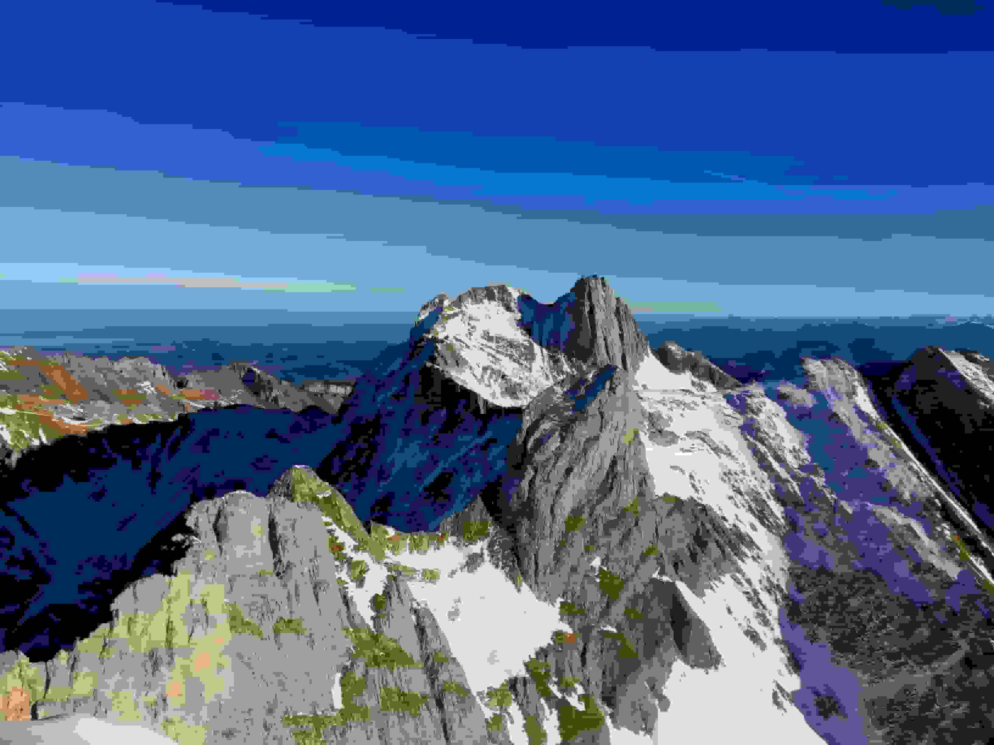 Blick über den Nädliger zum Altmann.