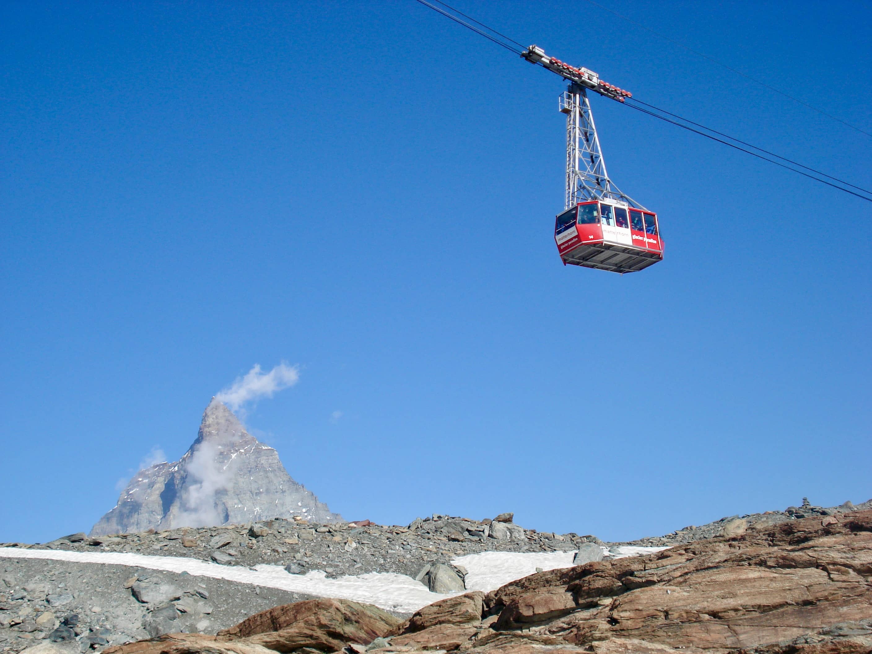 Matterhorn mit Seilbahn
