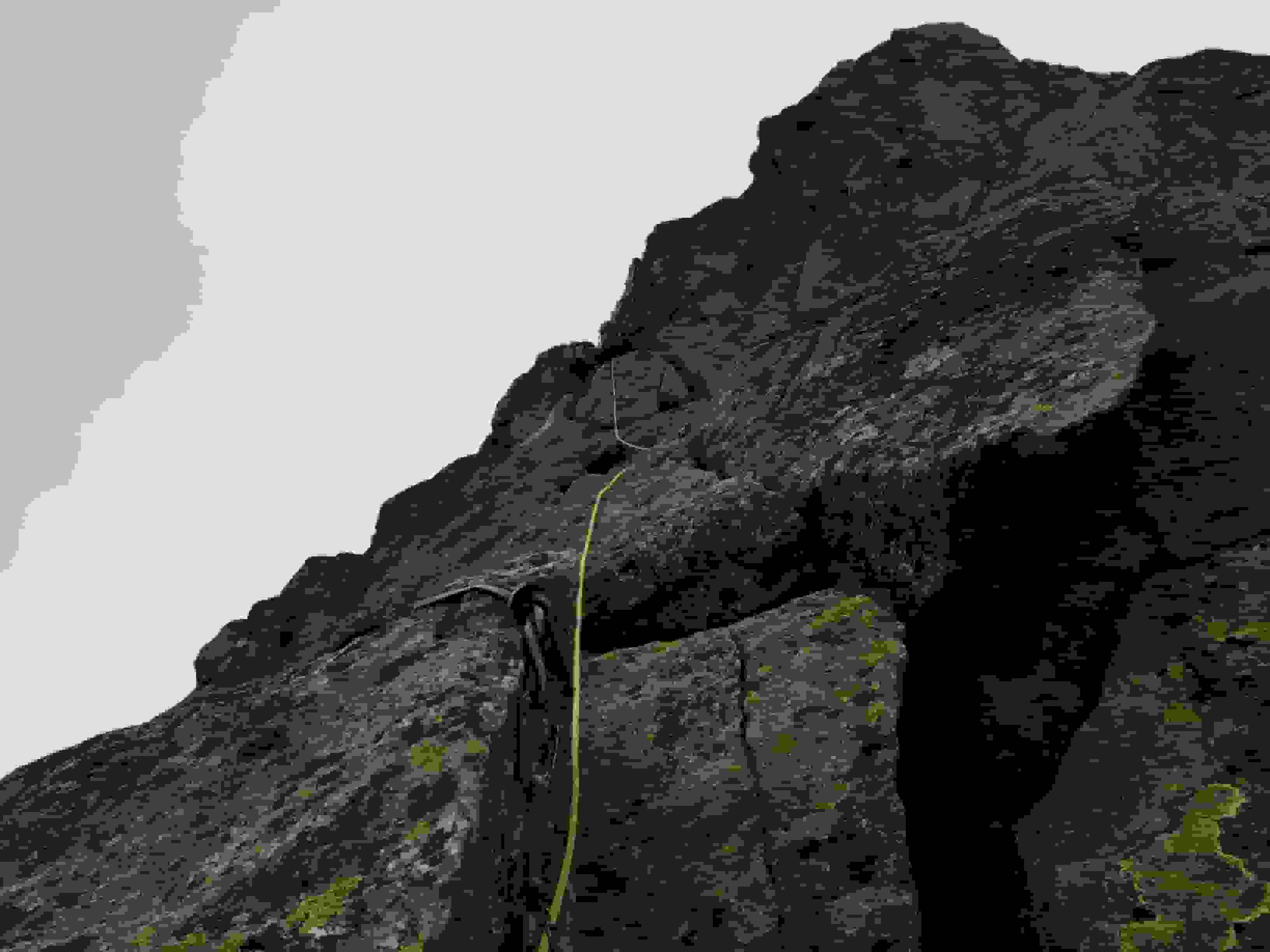 Klettern am Schildkrötengrat