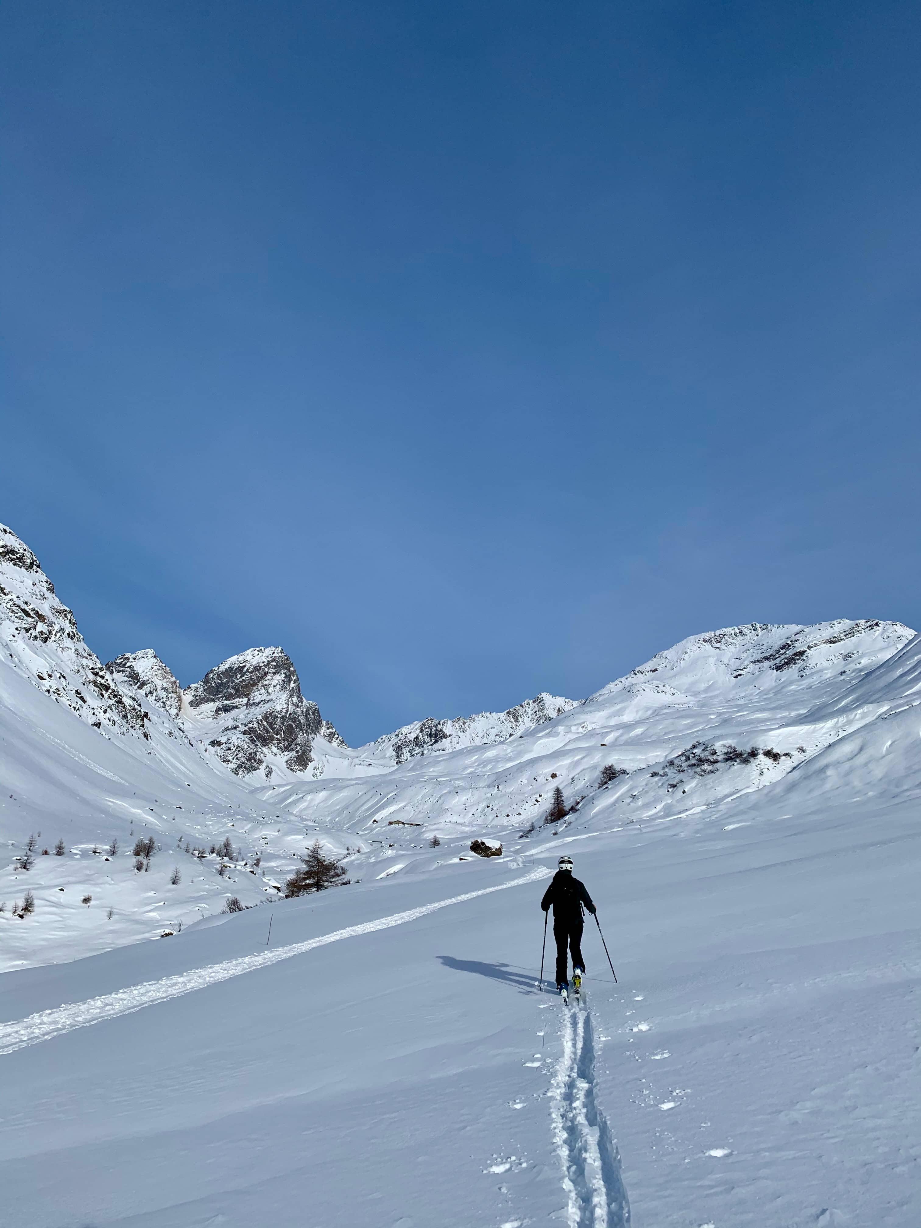 Es ist wenig los im Val Tuoi heute