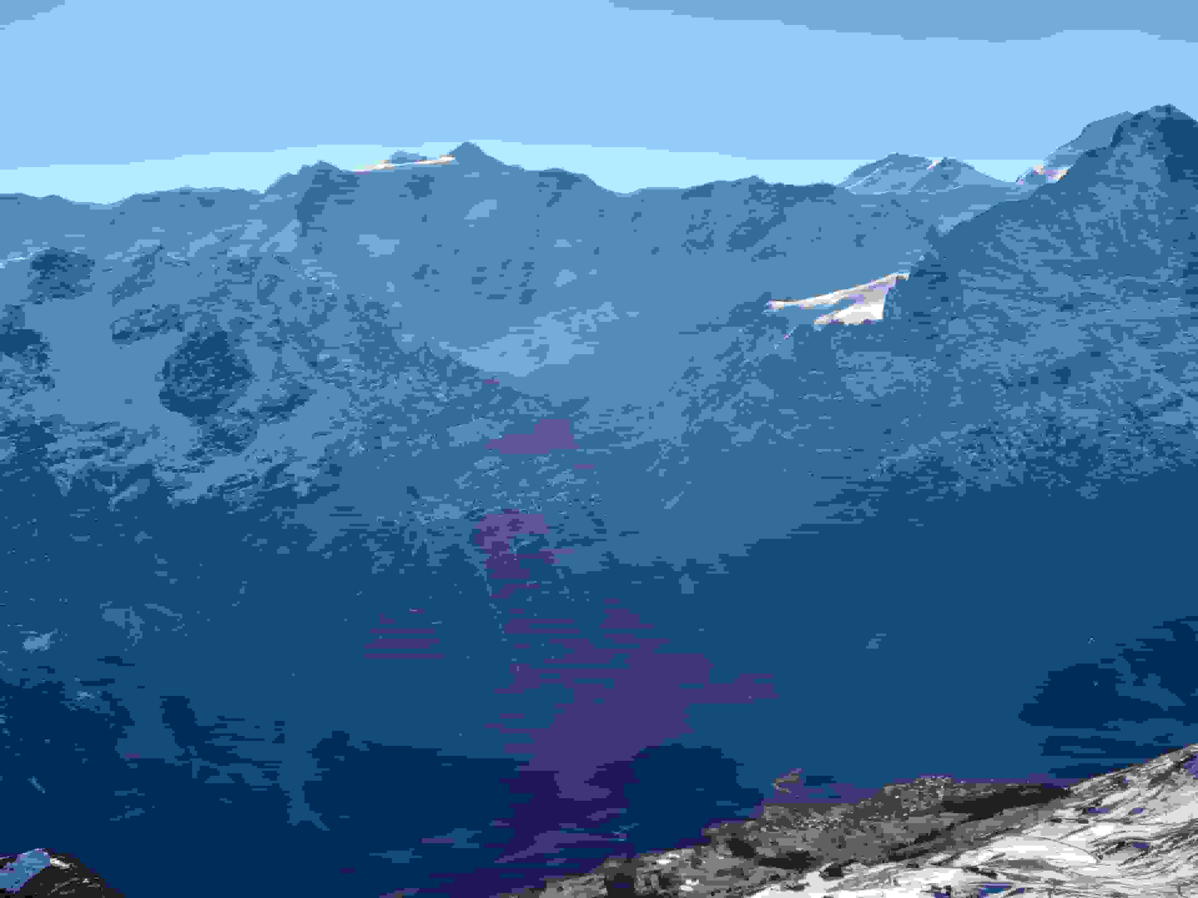 Schöne Erinnerungen an das Gipfelbiwak beim Fieschersattel im Mai dieses Jahres