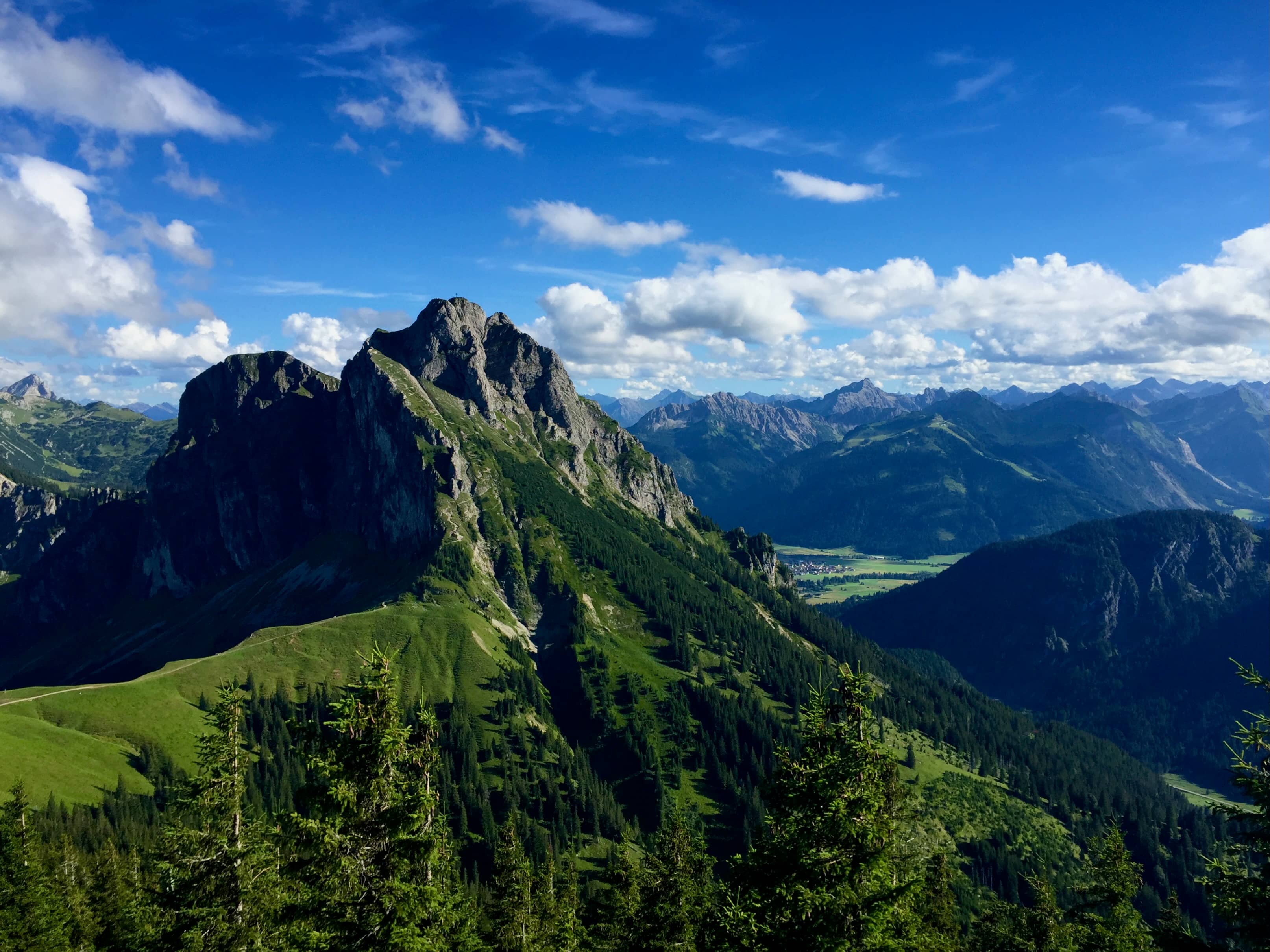 Aggenstein vom Breitenberg gesehen