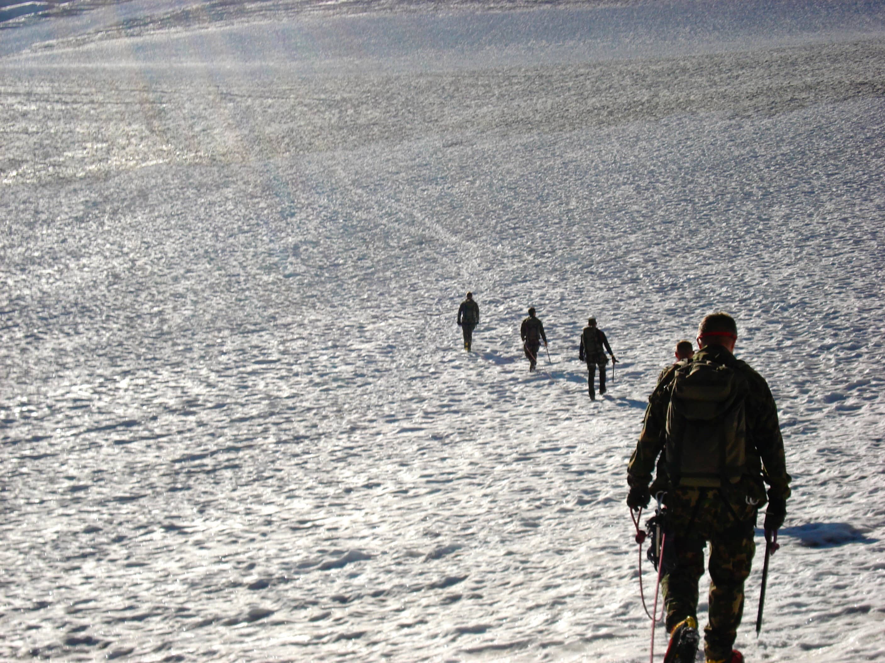 Auf dem Steingletscher