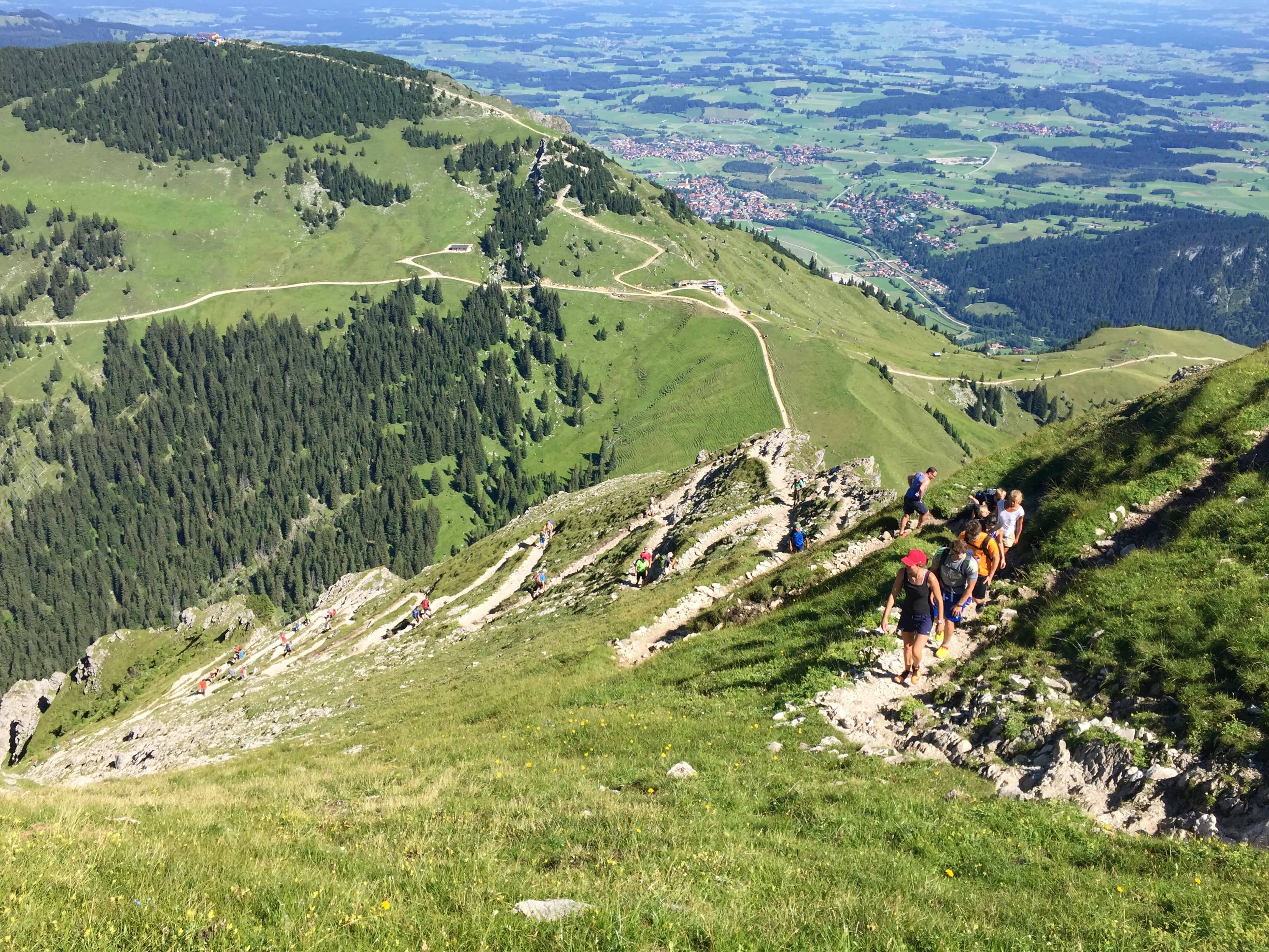 Serpentinenweg zum Aggenstein