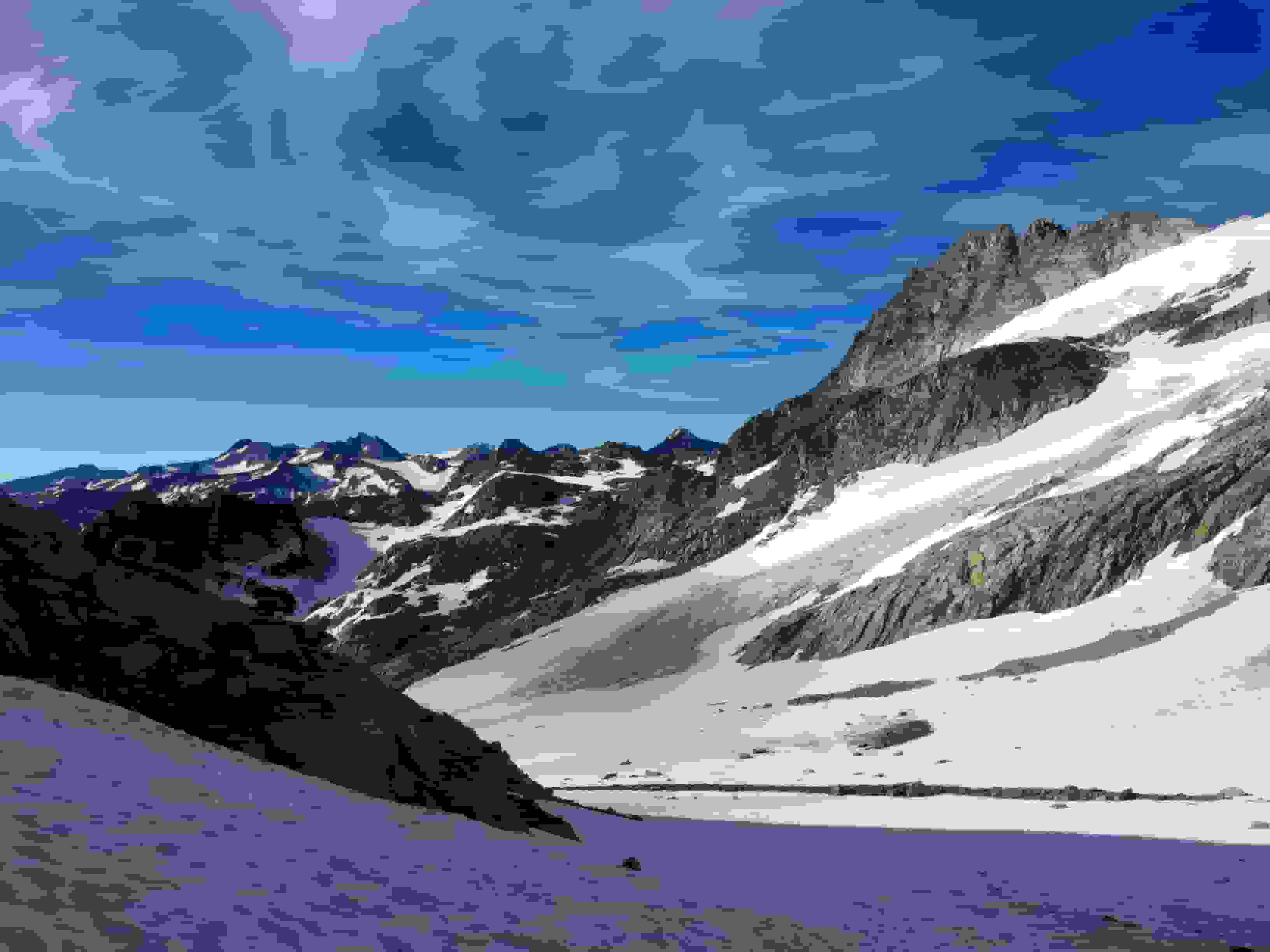 Auf dem Tiefengletscher