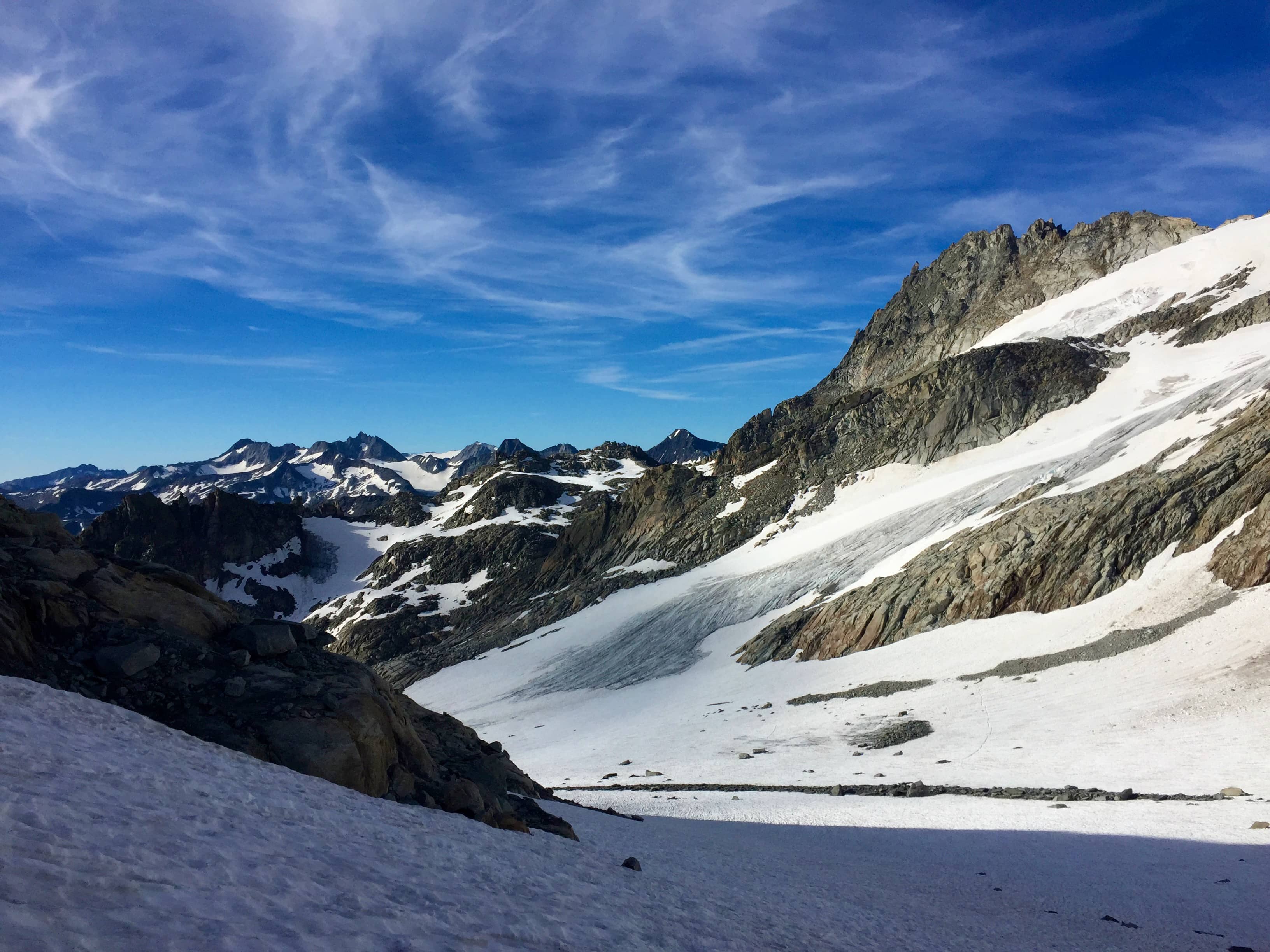 Auf dem Tiefengletscher