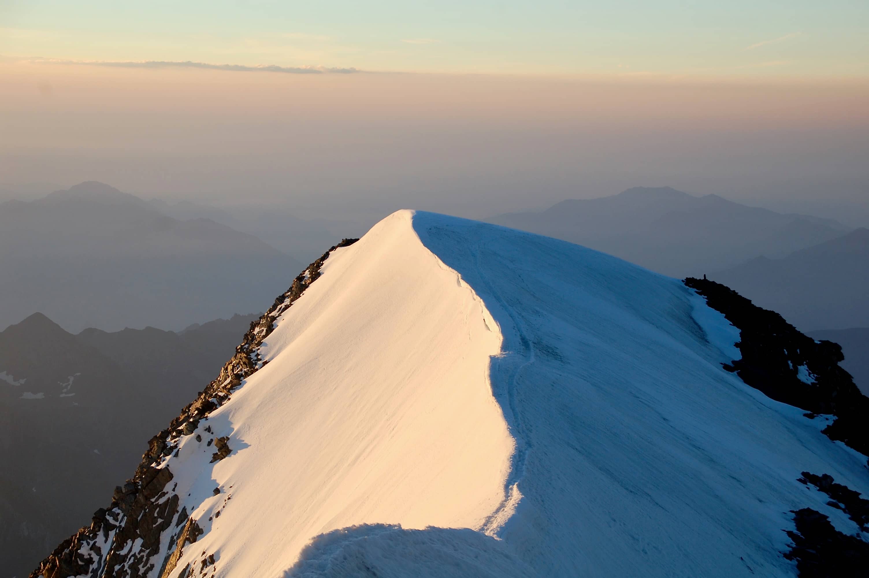 Gipfelgrat am Weissmies