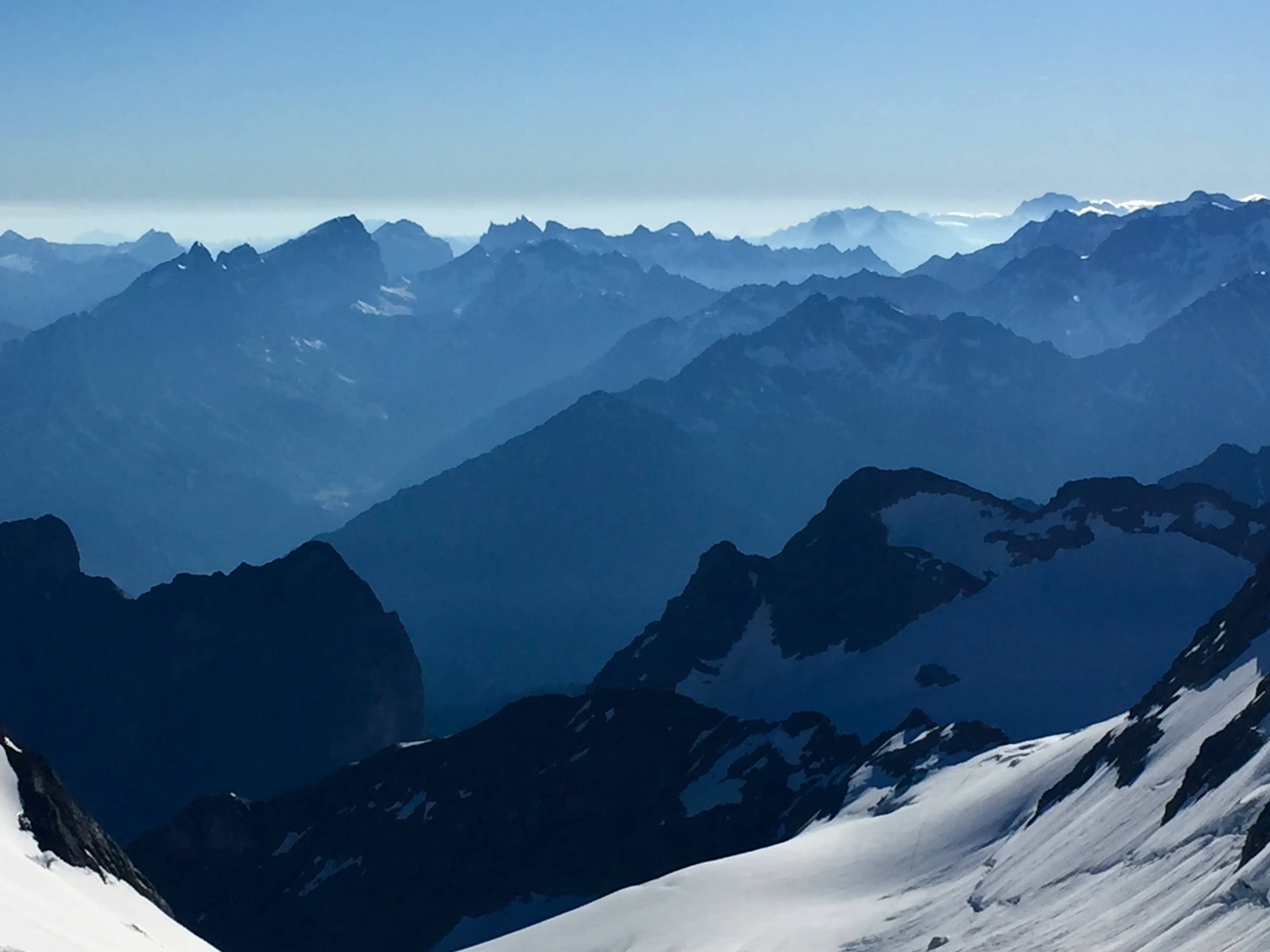 Aussicht vom Wettersattel nach Osten
