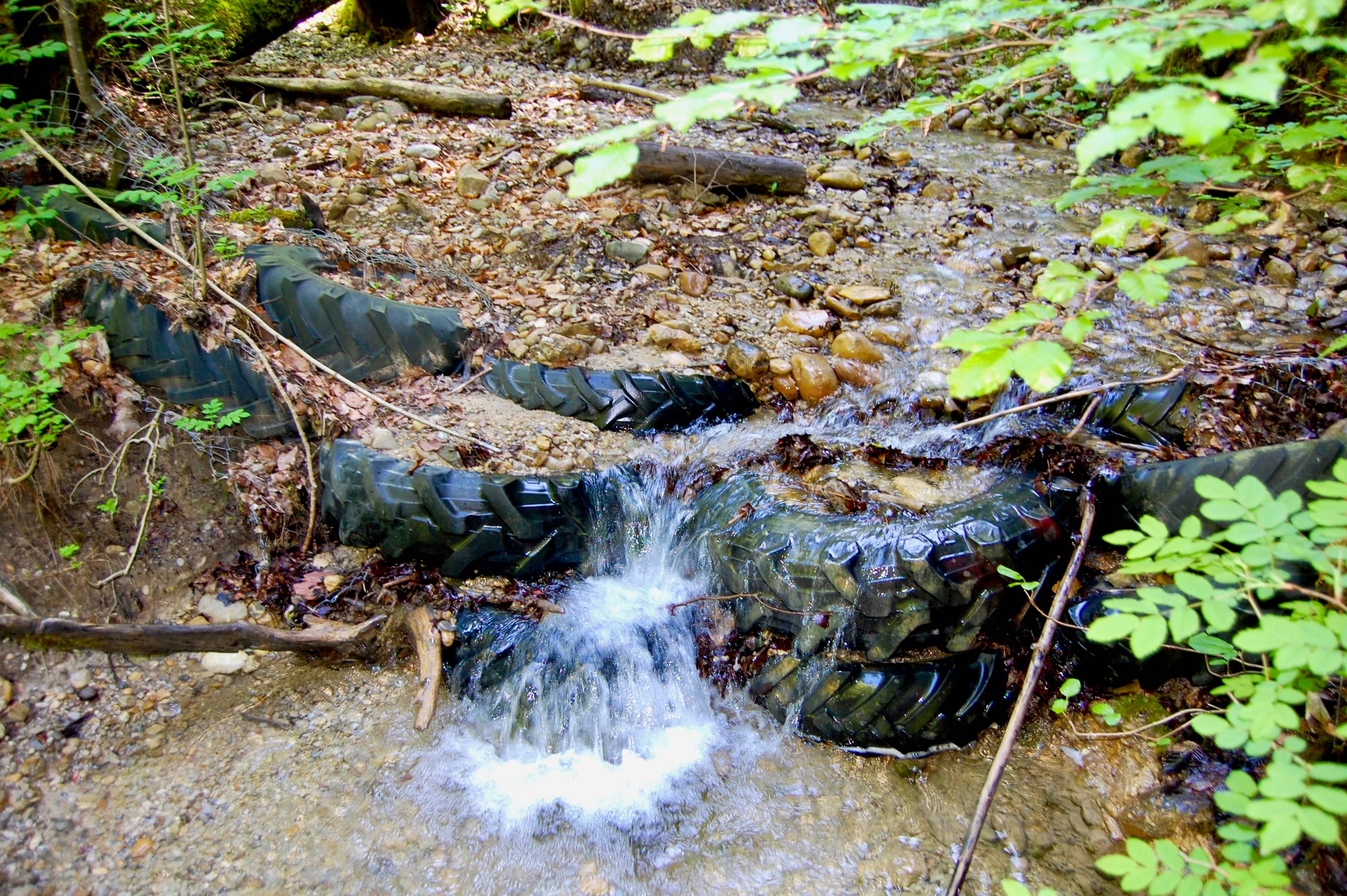 So wurden hier Bachverbauungen gebaut