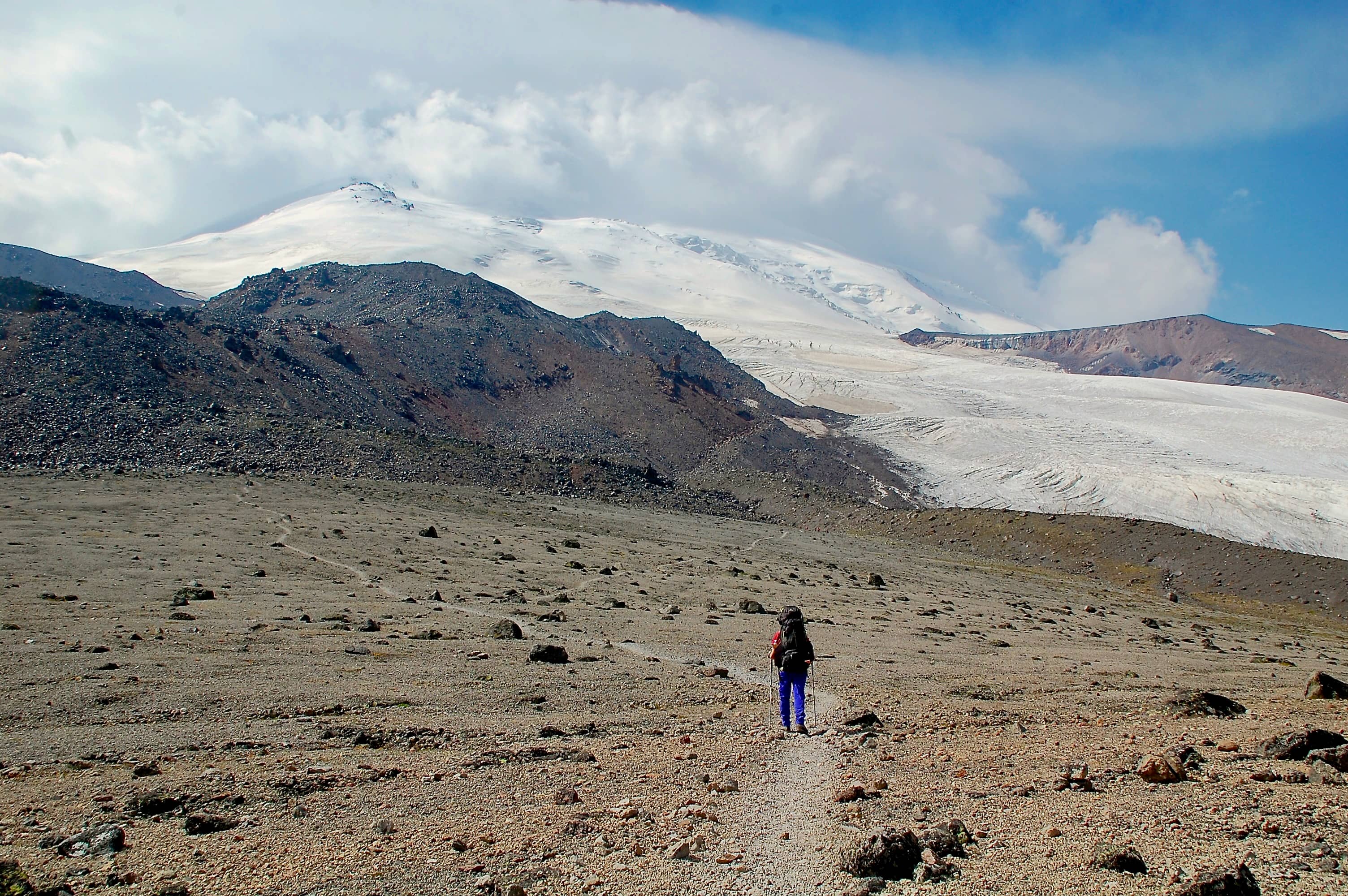 Aufstieg ins Hochlager