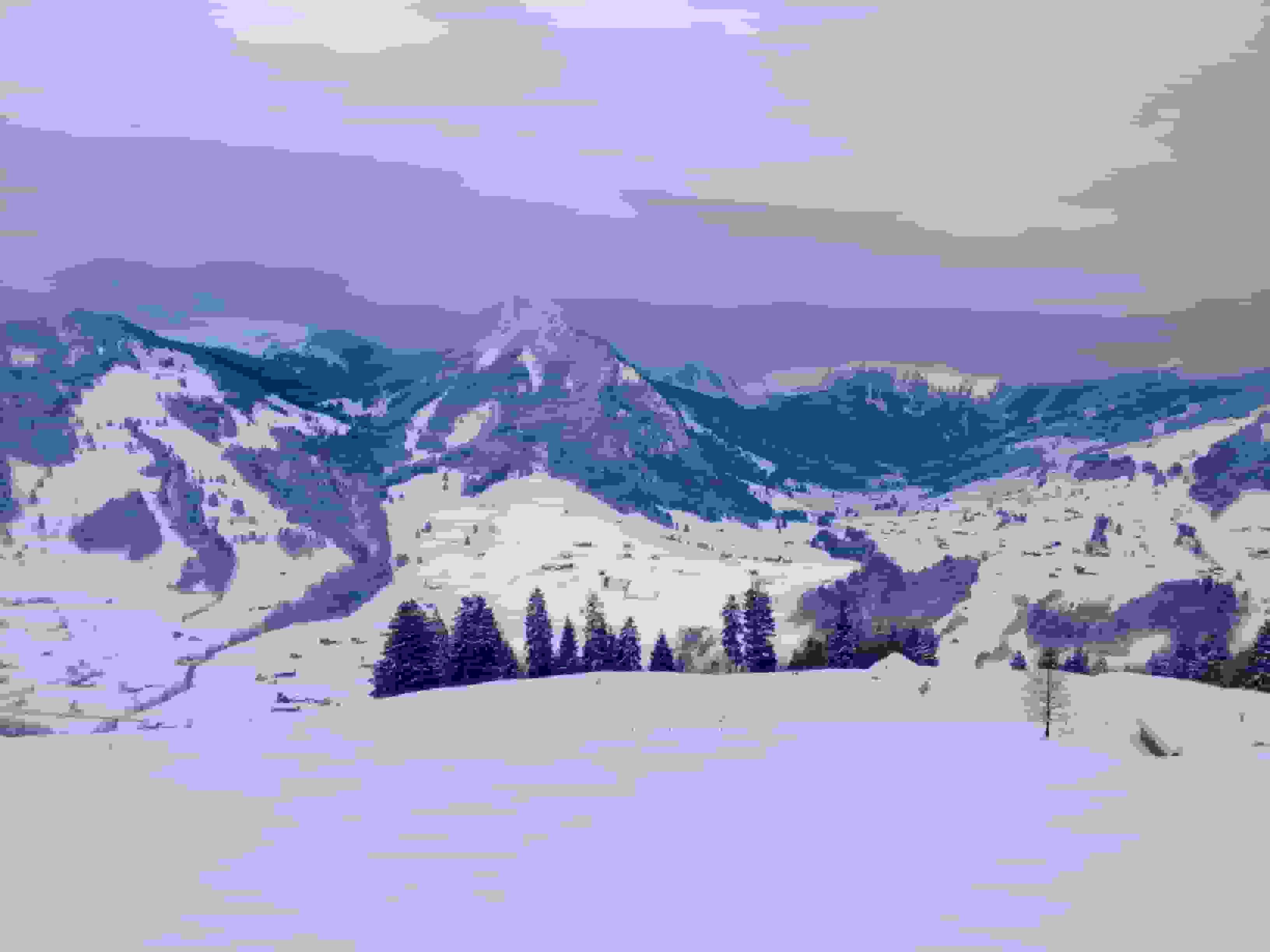 Der Himmel lichtet sich langsam – war ich einfach zu früh unterwegs?