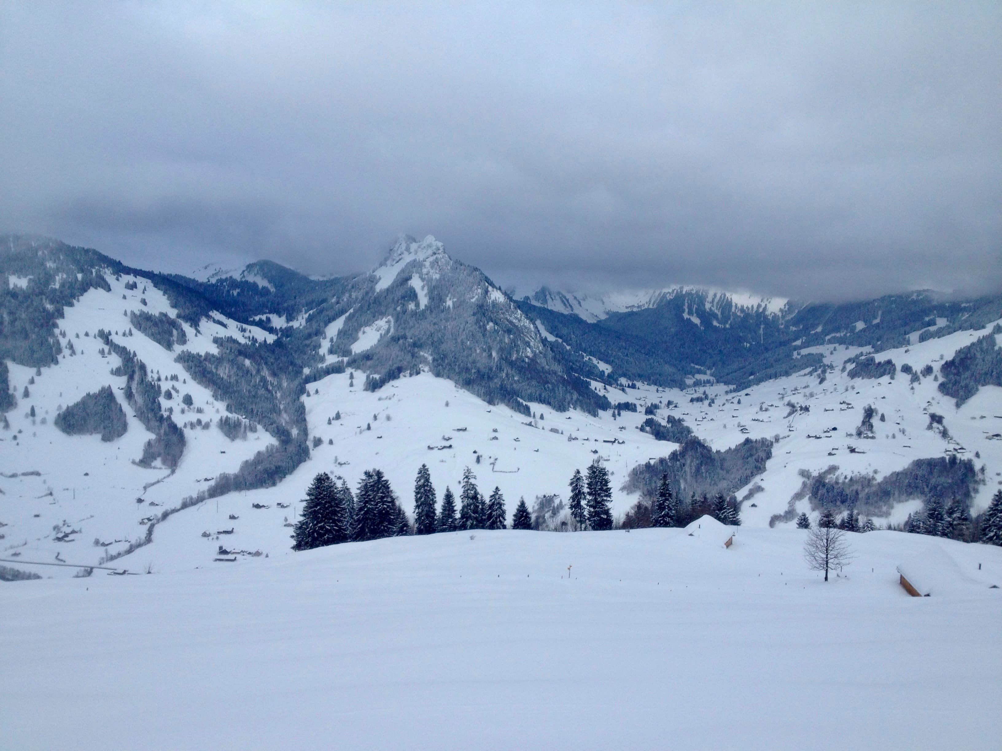 Der Himmel lichtet sich langsam – war ich einfach zu früh unterwegs?