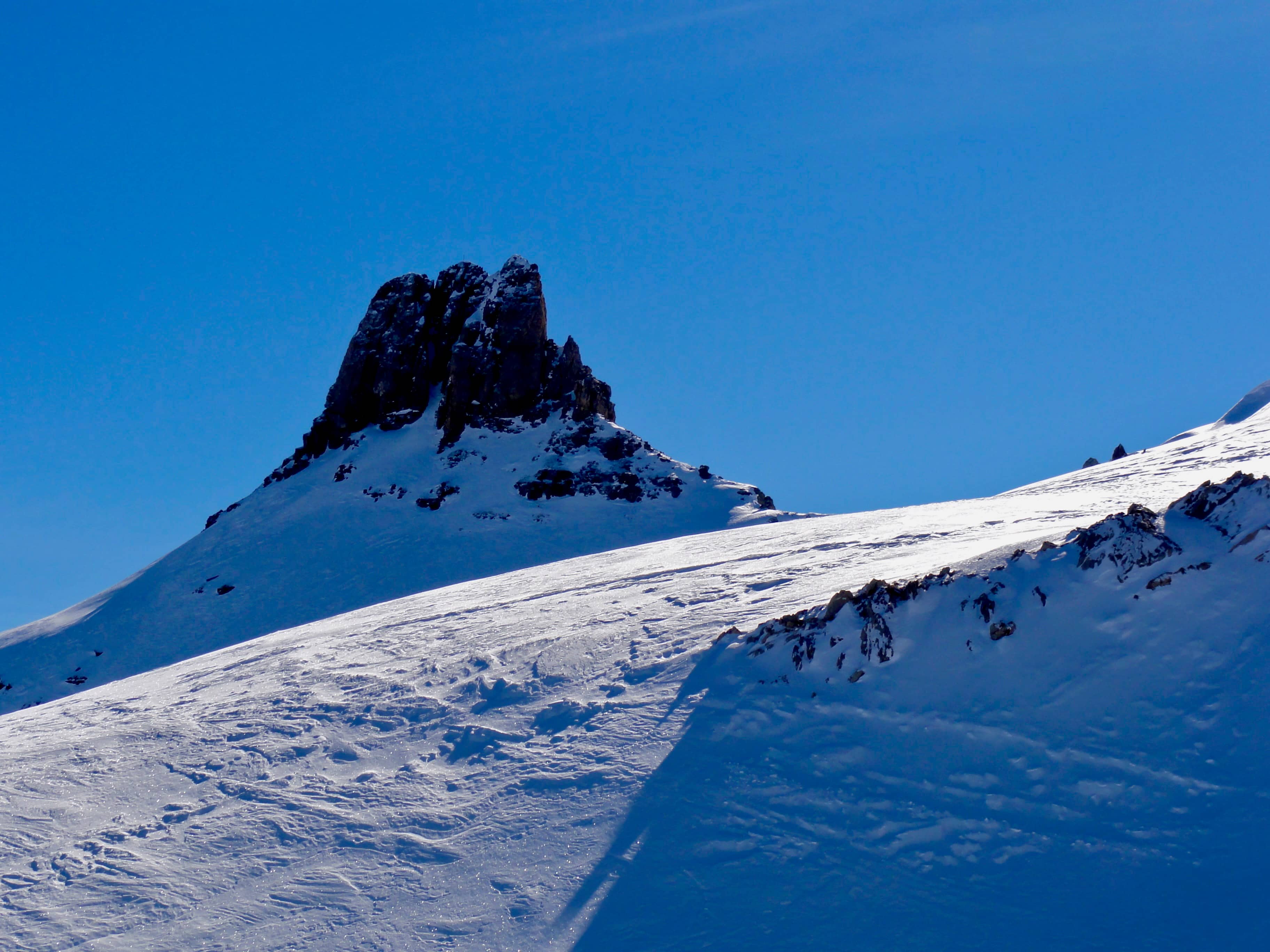 Spitzmeilen aus der Flanke des Wissmilen gesehen