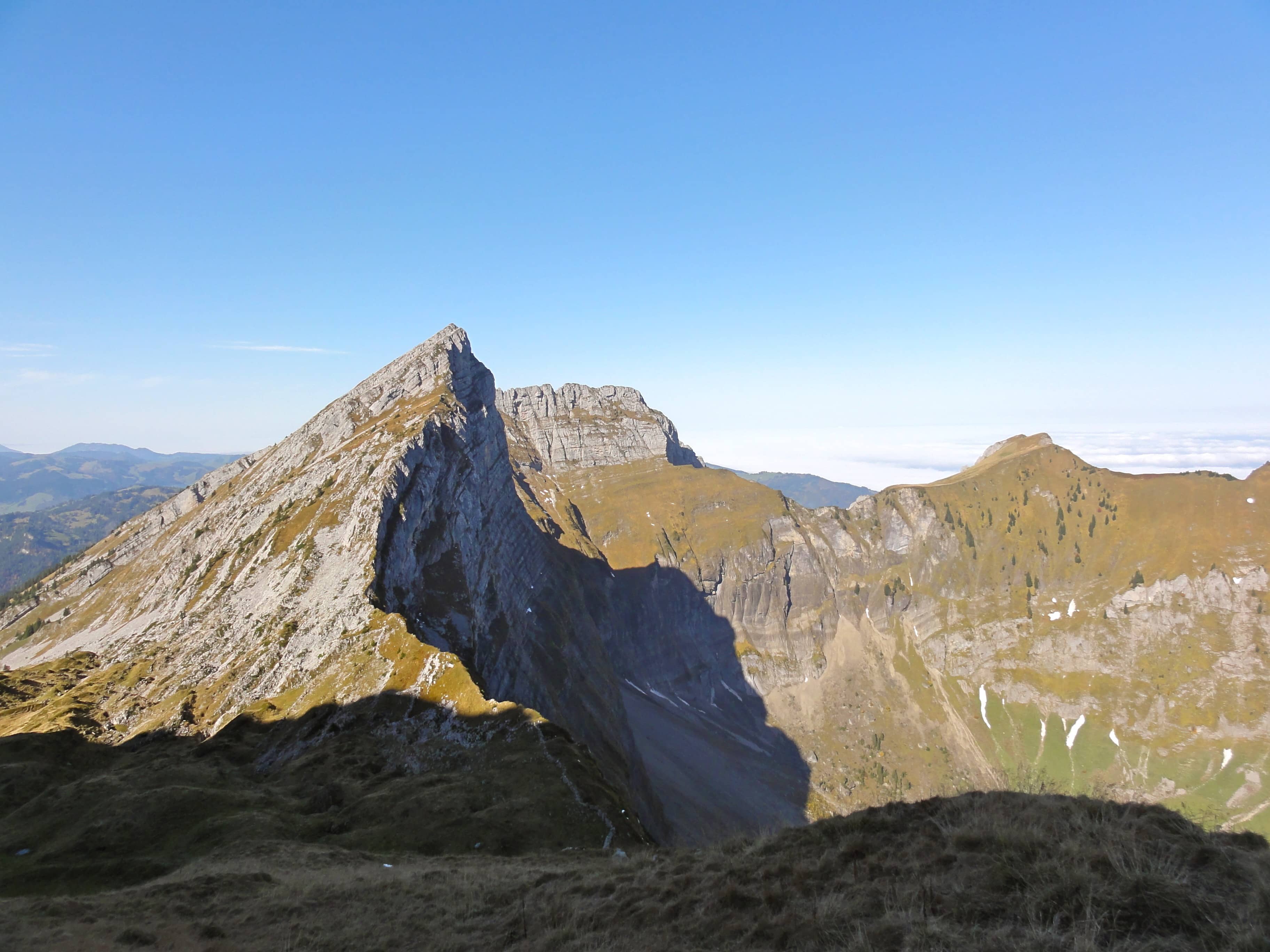 Blick zurück zum Schiberg