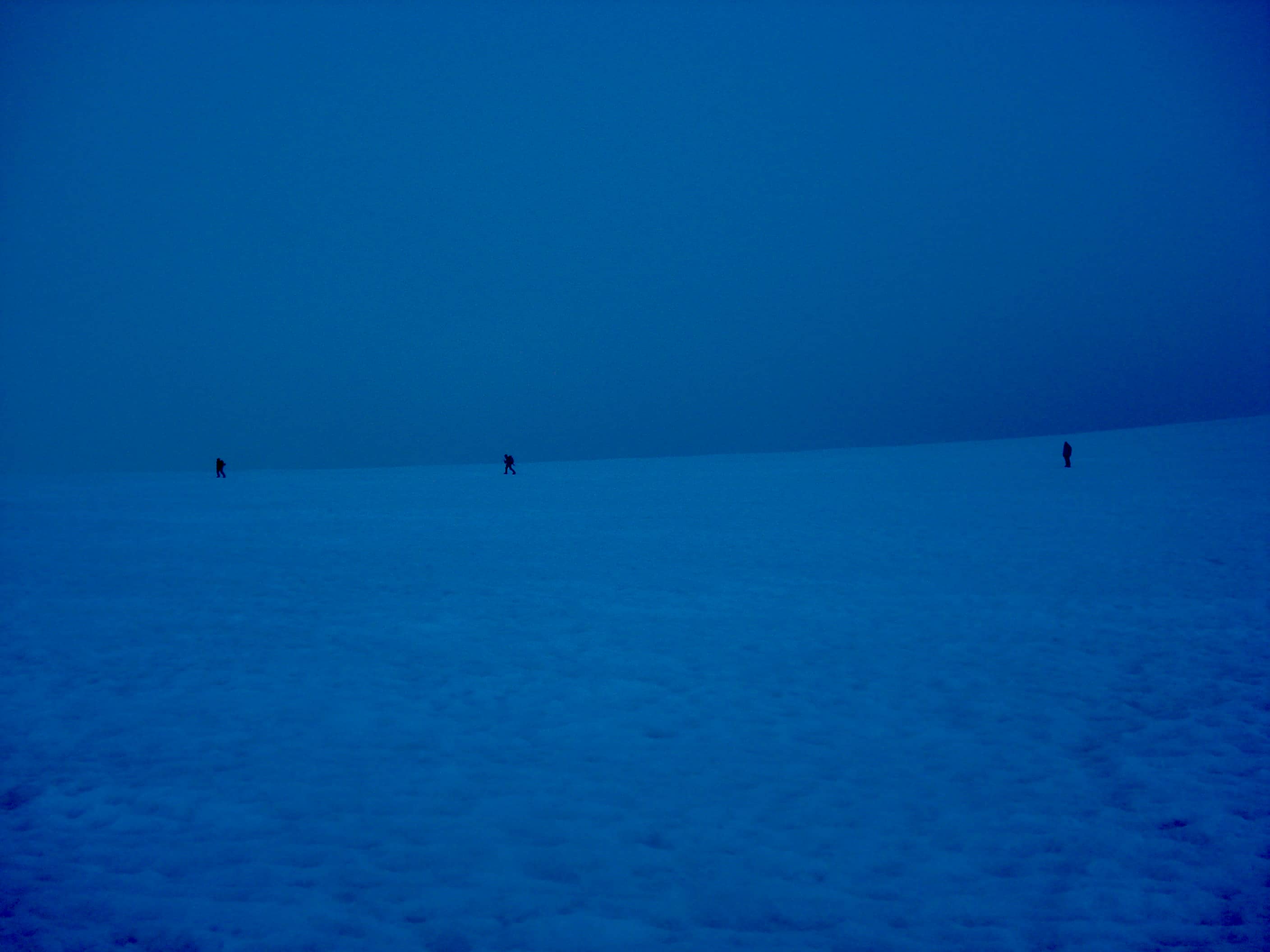 Auf dem Breithornplateau