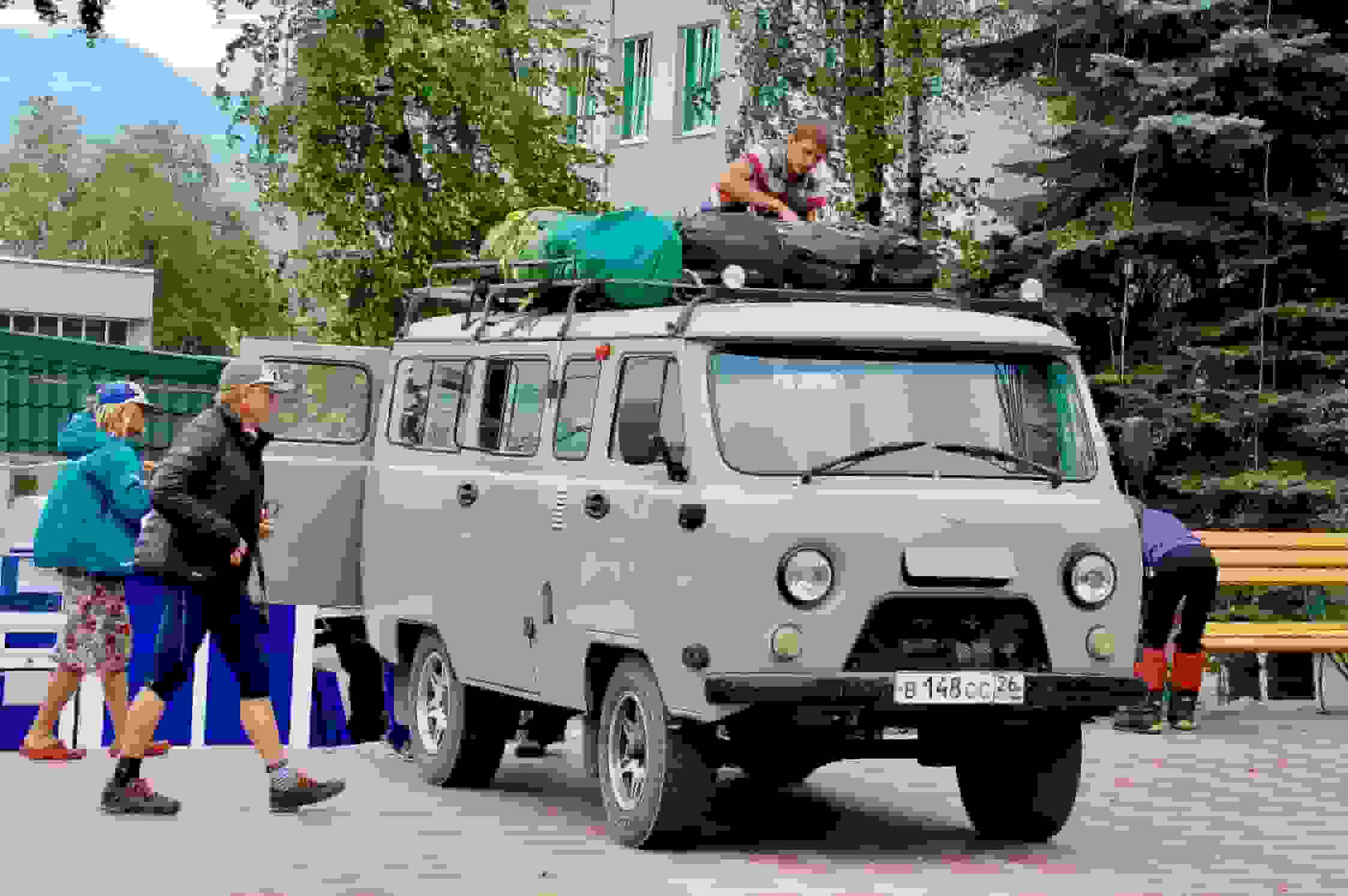 In Kislovodsk angekommen