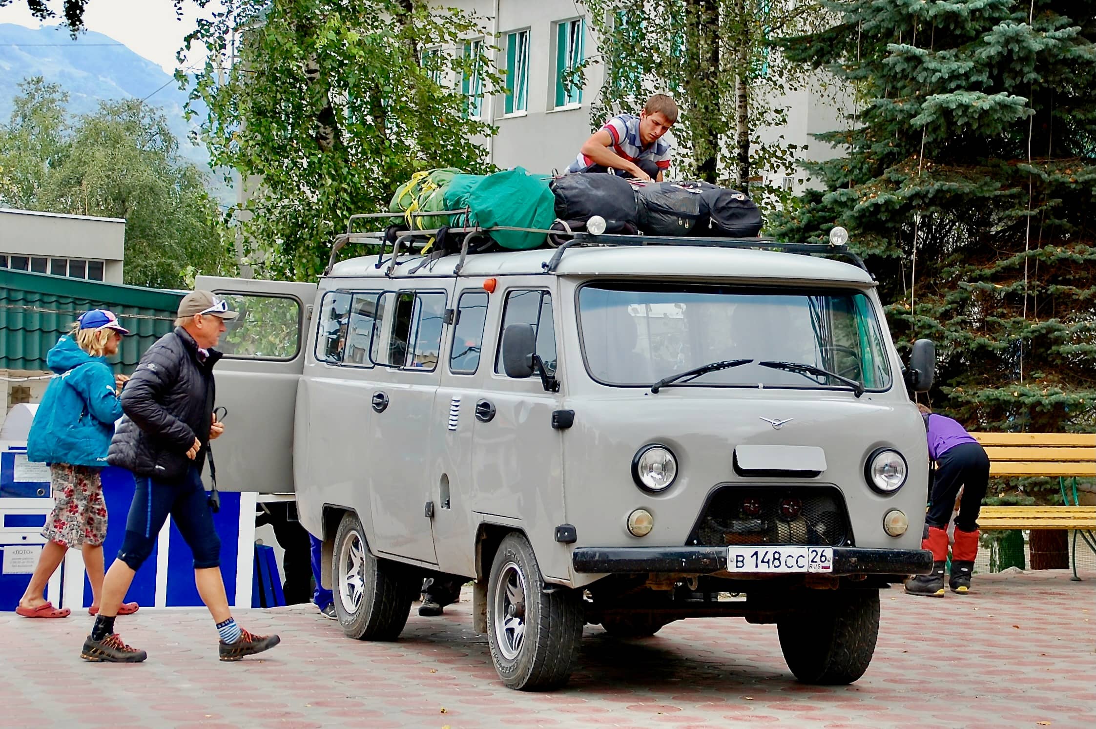 In Kislovodsk angekommen