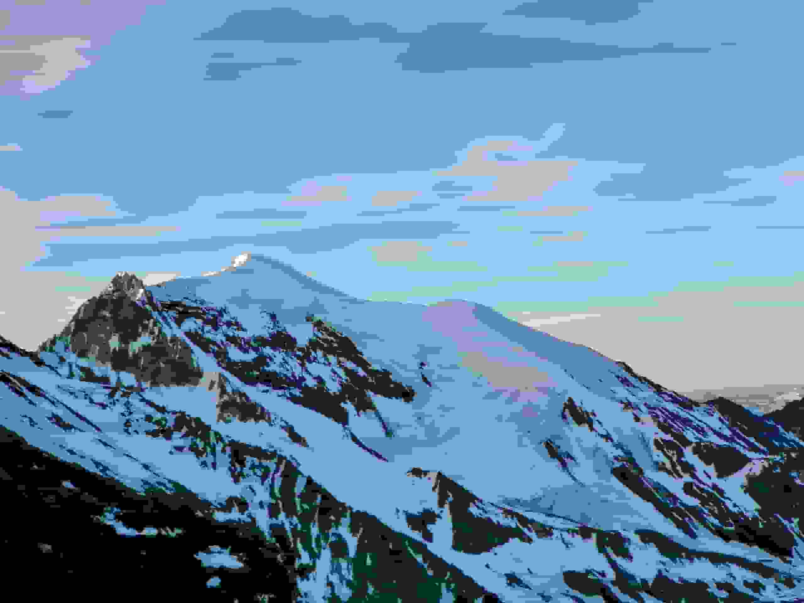 Weissmies im Morgenlicht