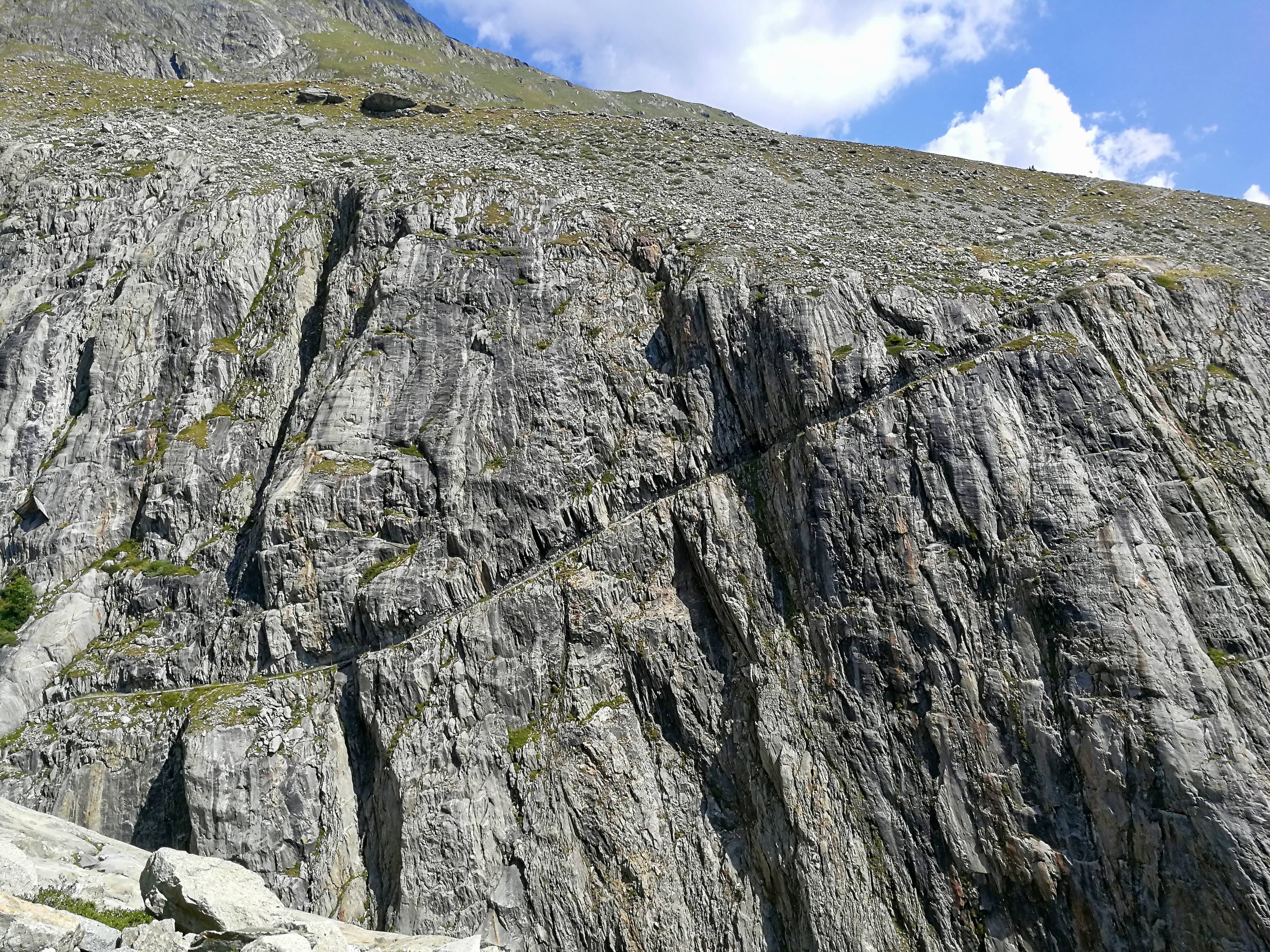 Hüttenaufstieg im Bereich Lochegga (Foto: Ricky)