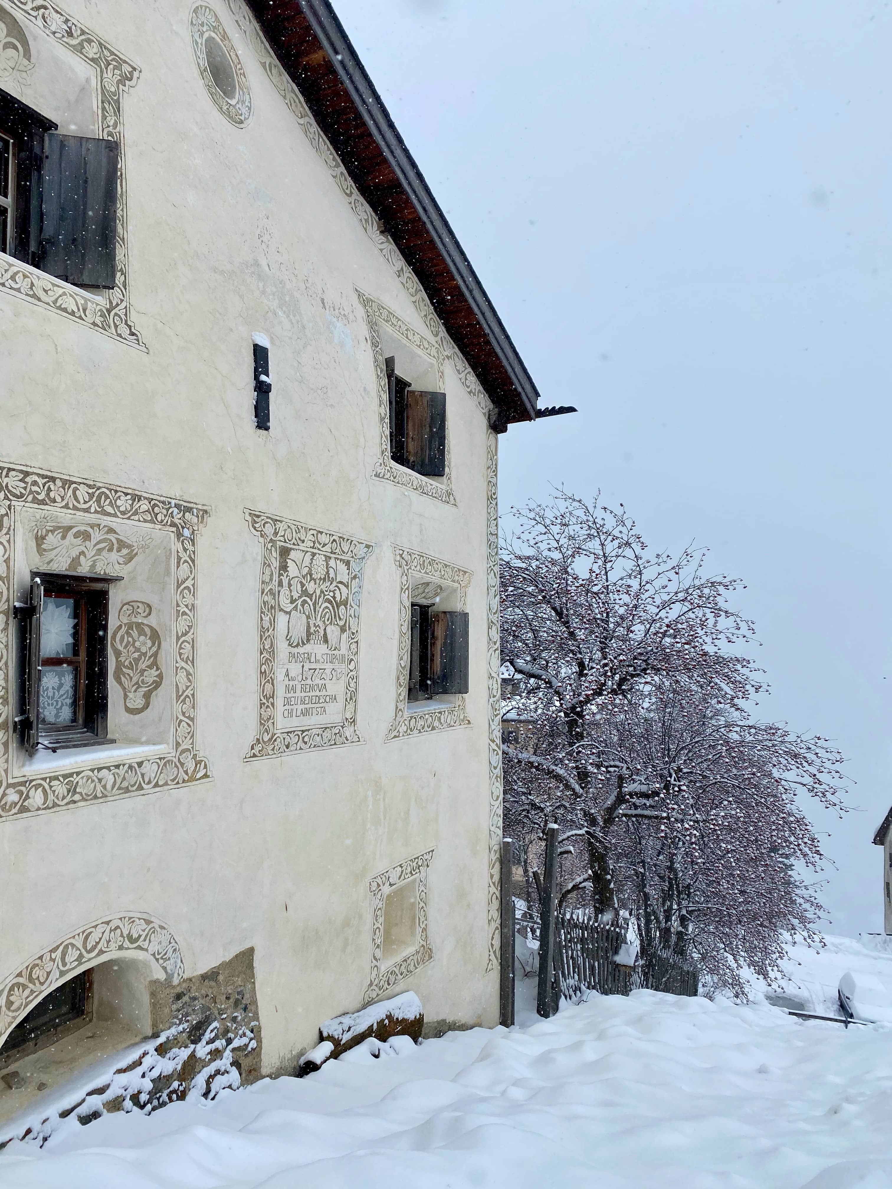 Das malerische Dorf Guarda